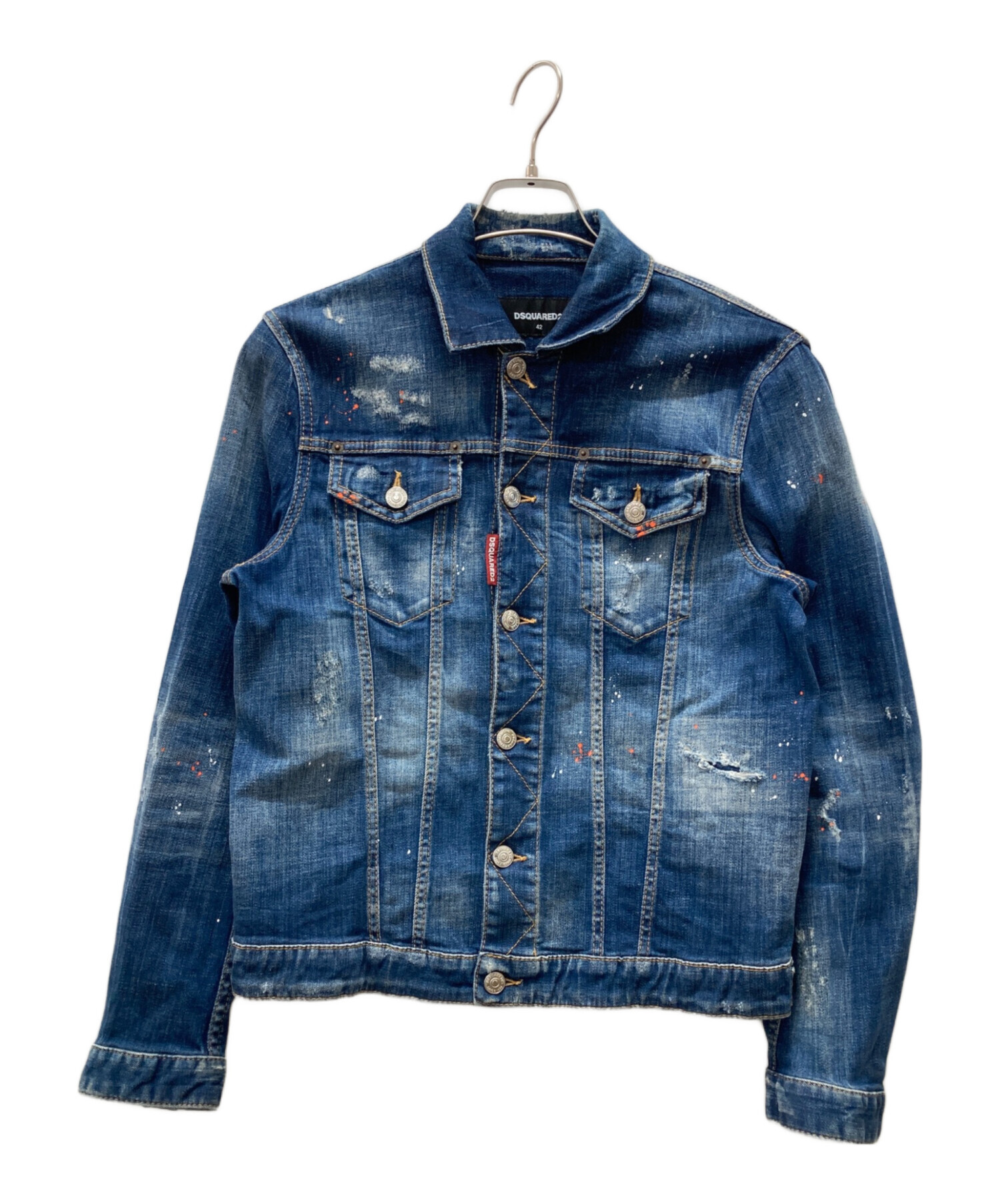 中古・古着通販】DSQUARED2 (ディースクエアード) DAN JEAN JACKET  