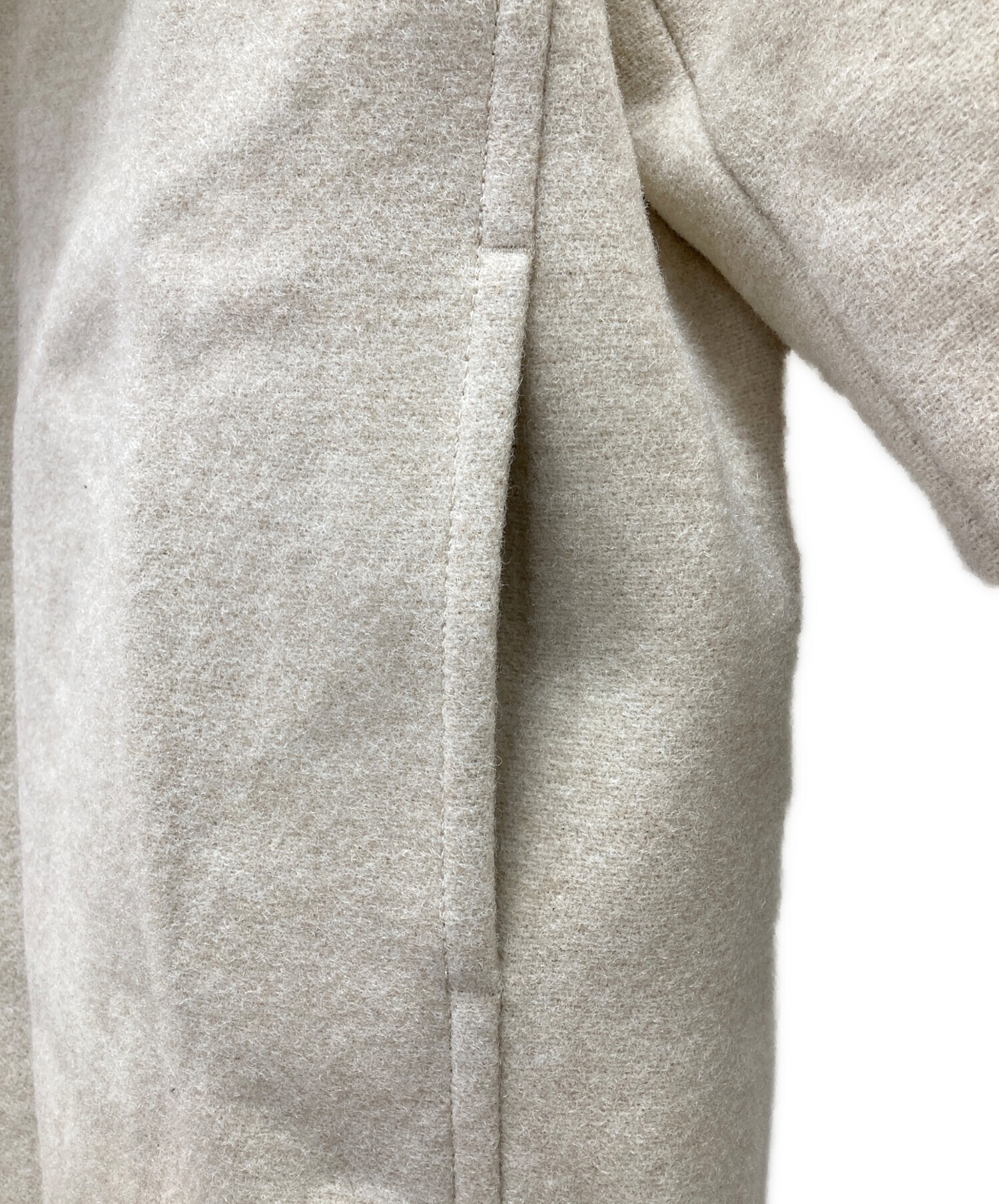 中古・古着通販】LOEFF (ロエフ) ダブルフェイススタンドカラーコート