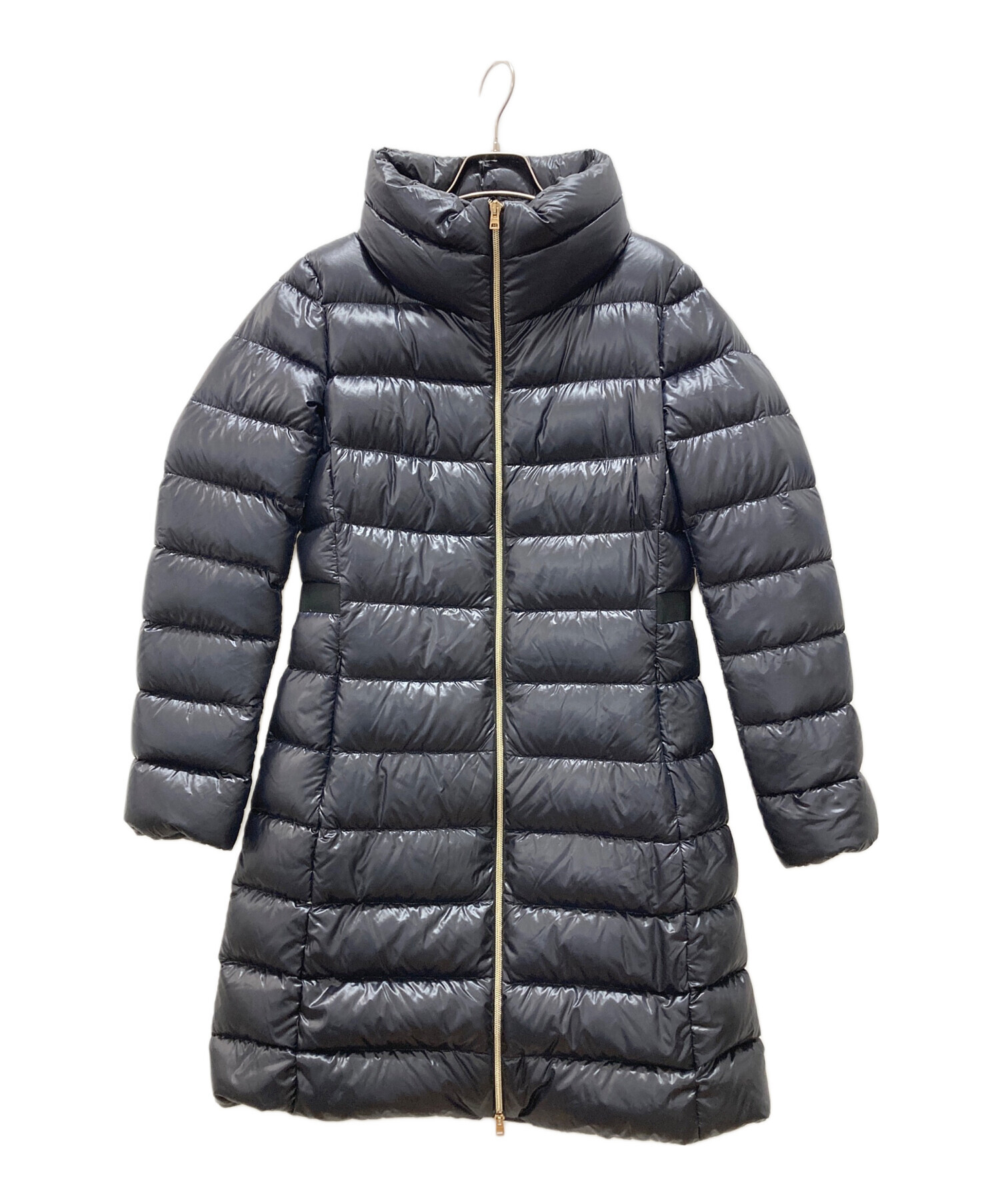 中古・古着通販】HERNO (ヘルノ) ダウンコート ブラック サイズ:44 