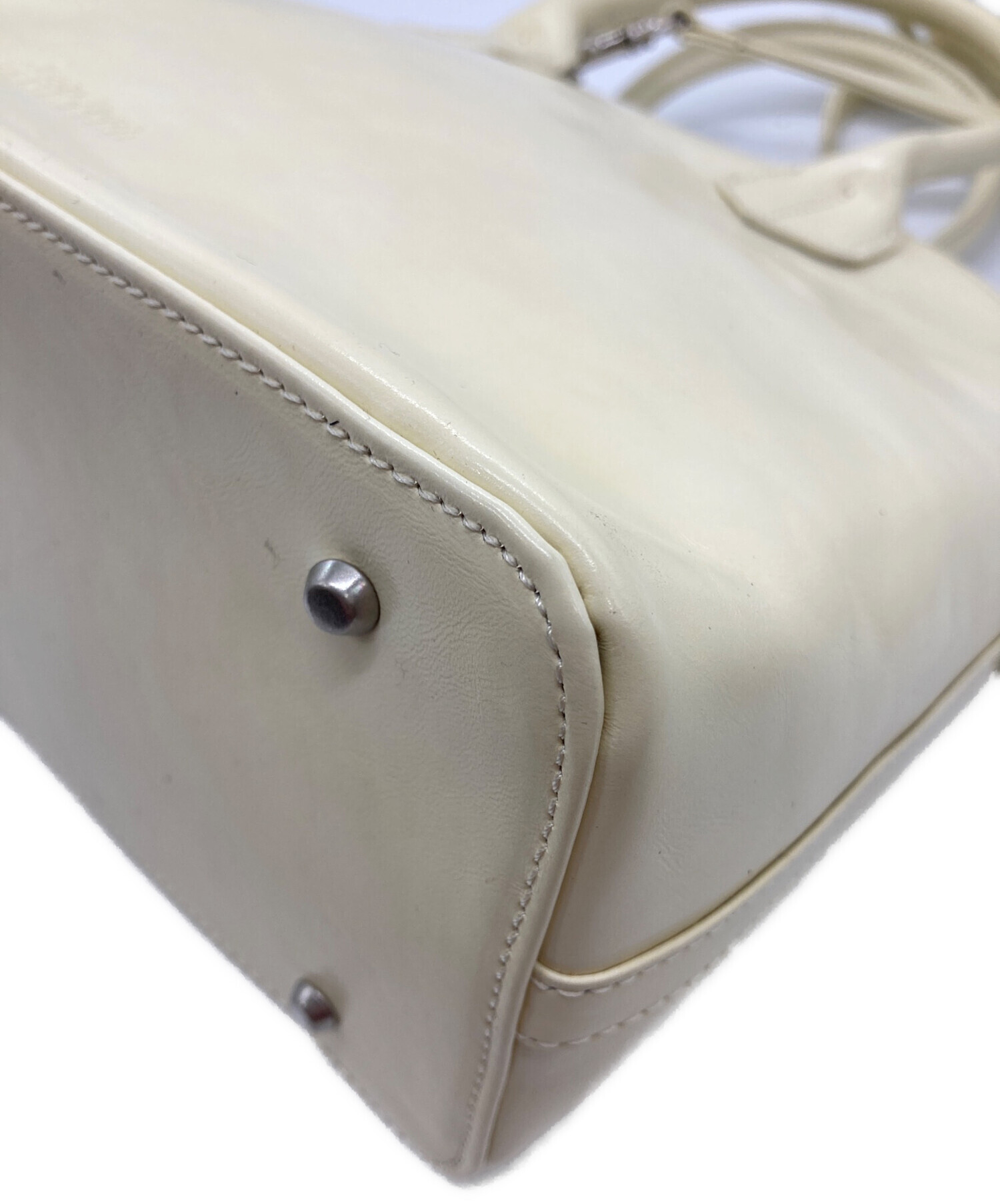 美品　ジャンポールゴルチエ ハンドバッグ　クリーム 中古・古着通販】Jean Paul GAULTIER (ジャンポールゴルチェ) 2WAY
