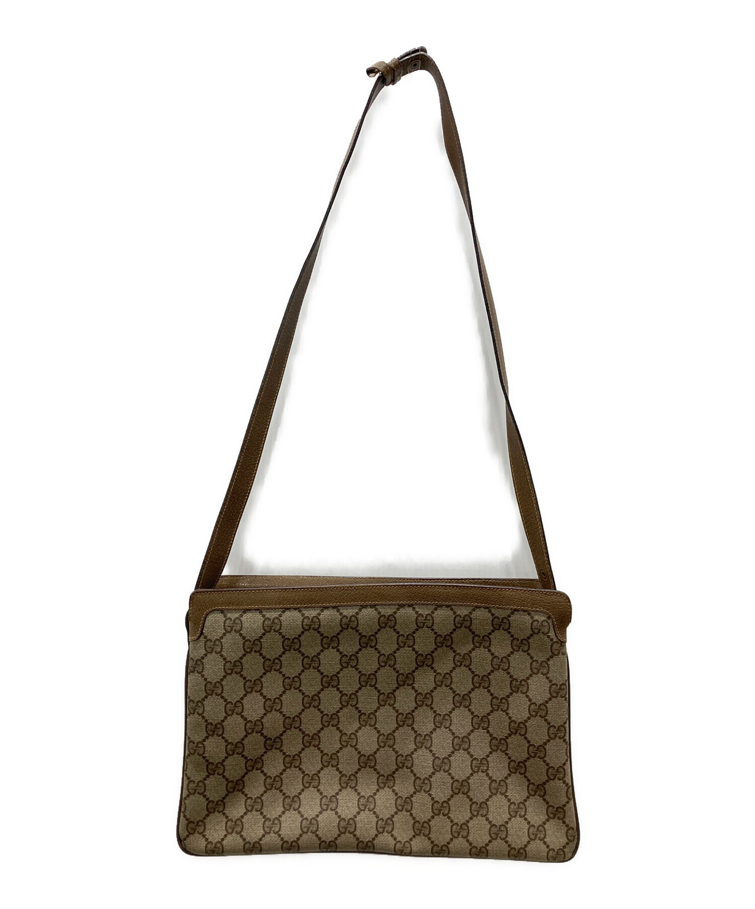 【eclatさま専用】GUCCI ボディバッグ ベージュ ダークブラウン オフィディア〕スモール クロスボディバッグ ・ベージュ＆ダーク