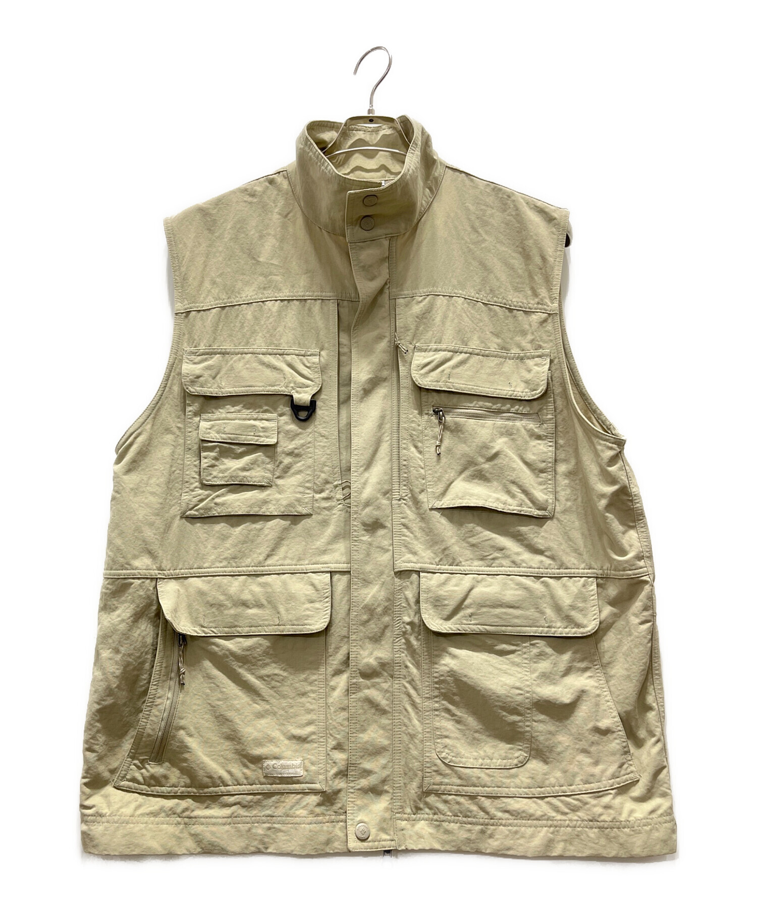 Columbia フィッシングベスト ベージュ 中古・古着通販】Columbia (コロンビア) フィッシングベスト ベージュ