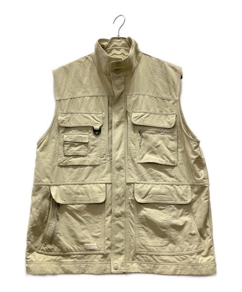 Columbia フィッシングベスト Mサイズ ベージュ 90's Columbia コロンビア フィッシングベスト Mサイズ ベージュ
