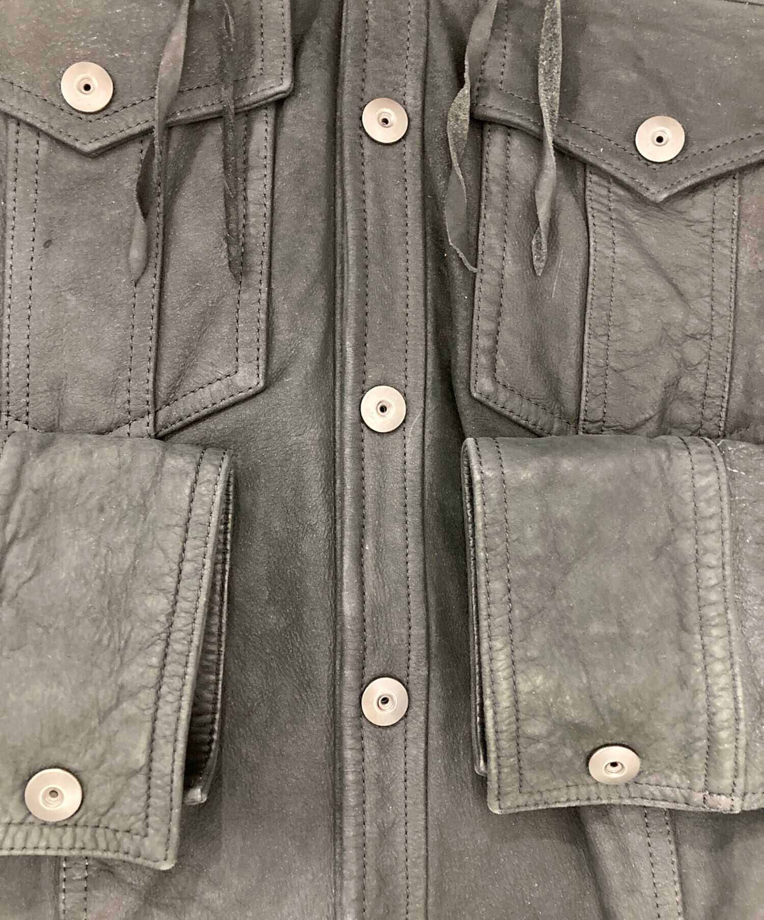 中古・古着通販】5351 pour les hommes (5351プールオム) カウレザー 