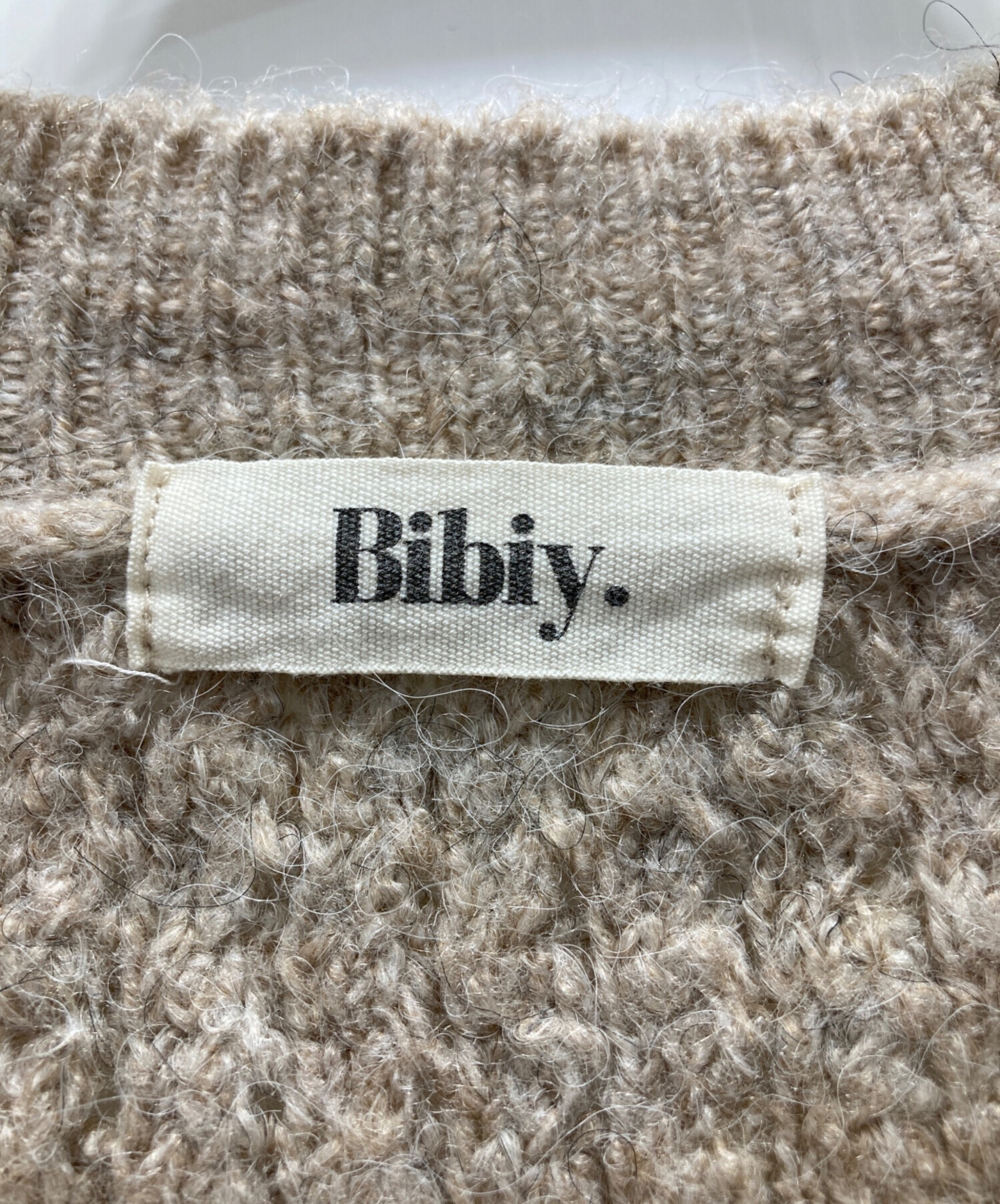 bibiy. ビビィ ニット・セーター M グレー 【古着】【中古】【送料無料】 bibiy. ビビィ ニット・セーター M グレー 【古着】【中古】【送料無料