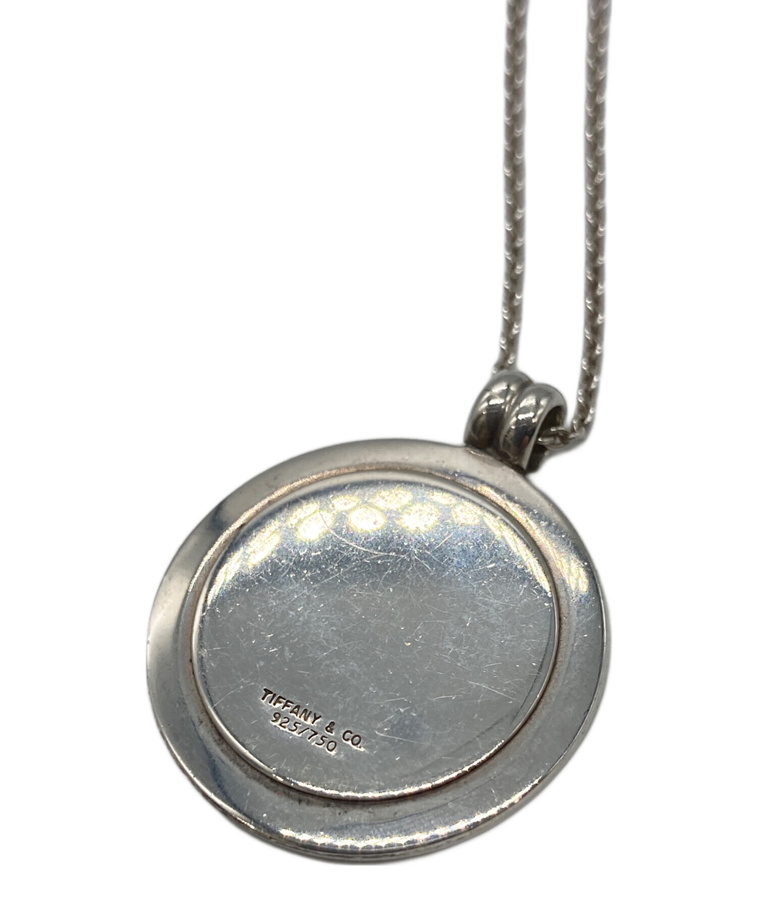BDBD0060】Tiffany & Co. ティファニー コイン ネックレス 925/750 
