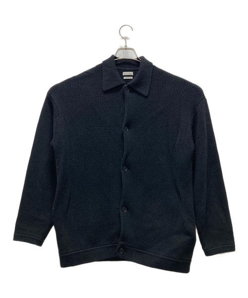 di67古着　スティーブンアラン　ニット　カーディガン　黒　90s Y2K 中古・古着通販】STEVEN ALAN (スティーブンアラン) ポロカラー