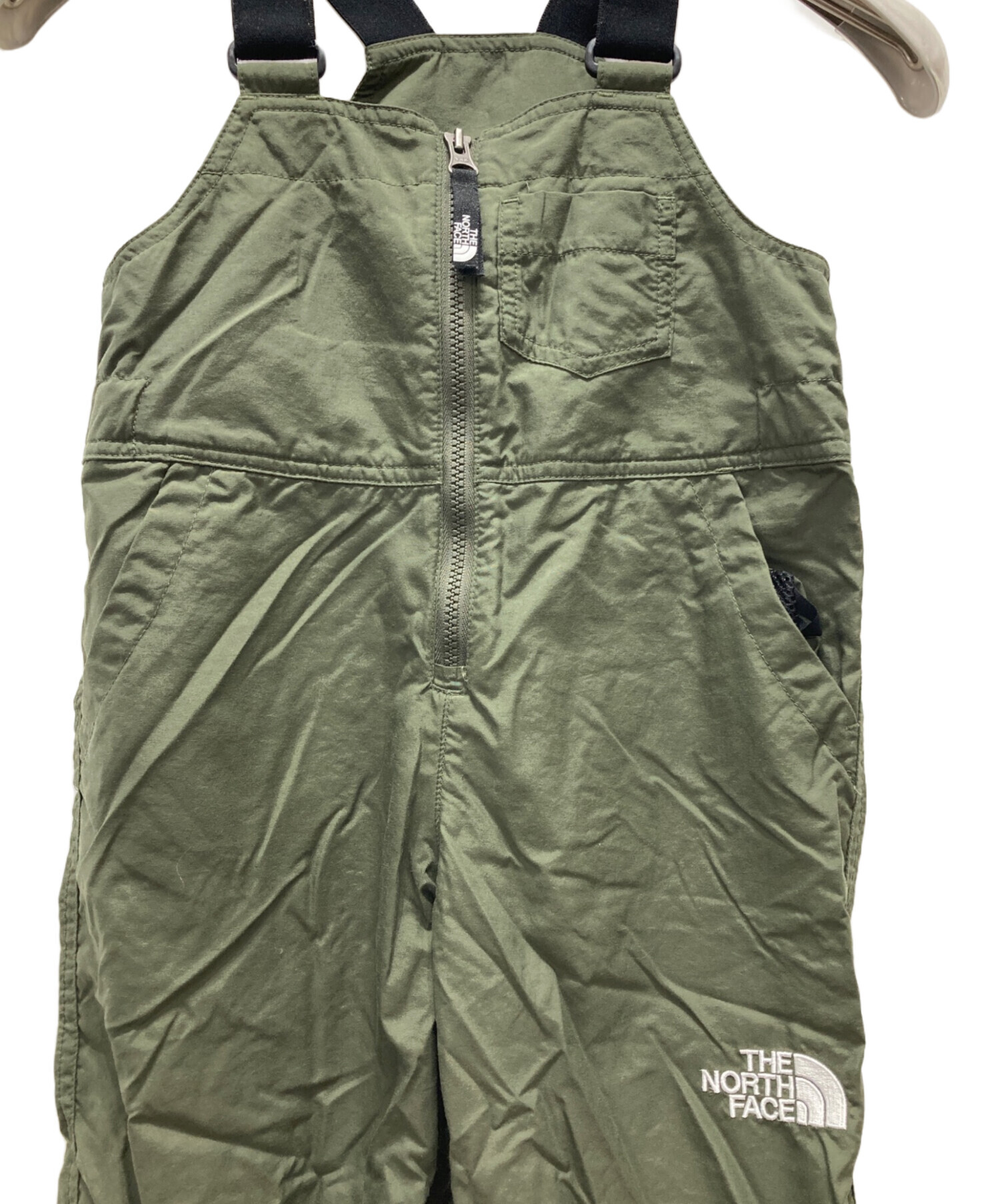 ノースフェイス　フィールドビブ　タイムグリーン ノースフェイス フィールドビブ タイムグリーン 公式・限定