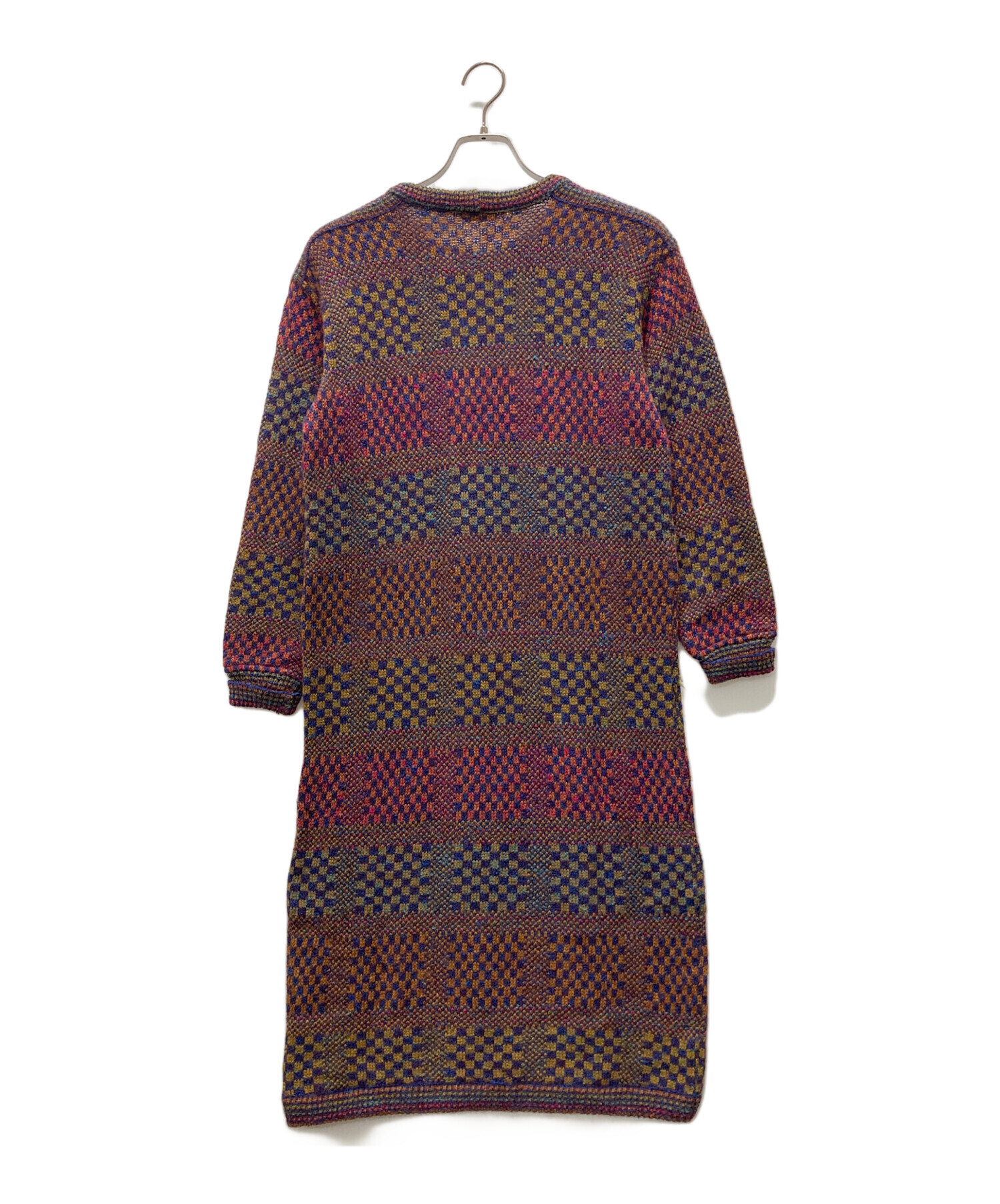 中古・古着通販】missoni (ミッソーニ) マルチカラーニットワンピース 