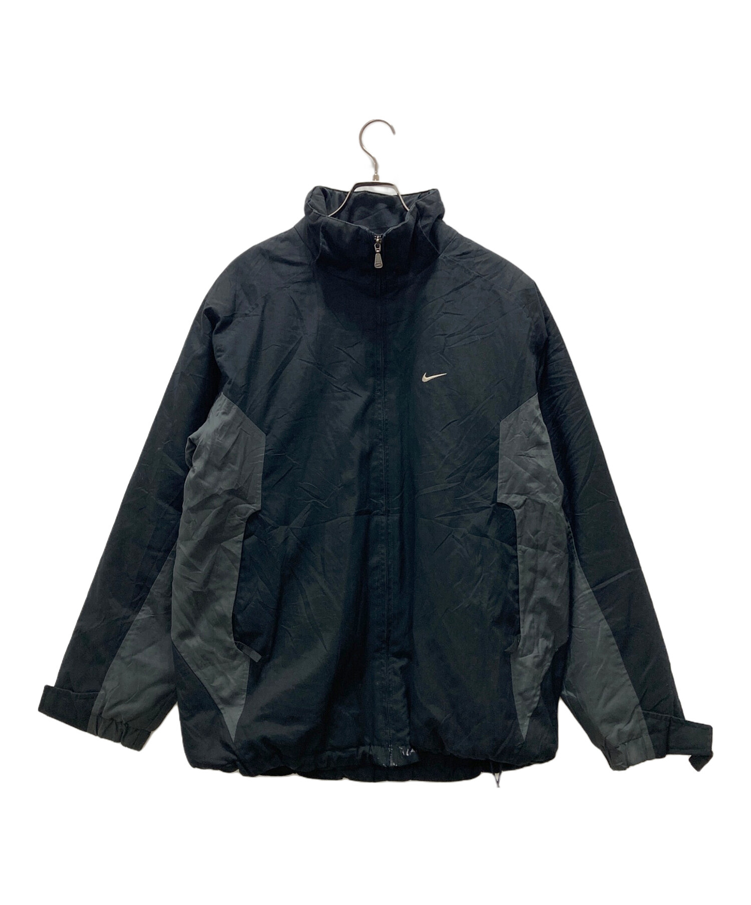 中古・古着通販】NIKE (ナイキ) 中綿ジャケット ブラック サイズ:L 