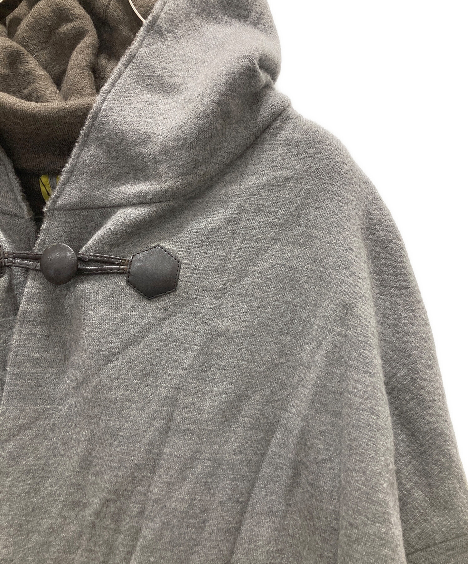 中古・古着通販】HERNO (ヘルノ) ケープコート グレー サイズ:42