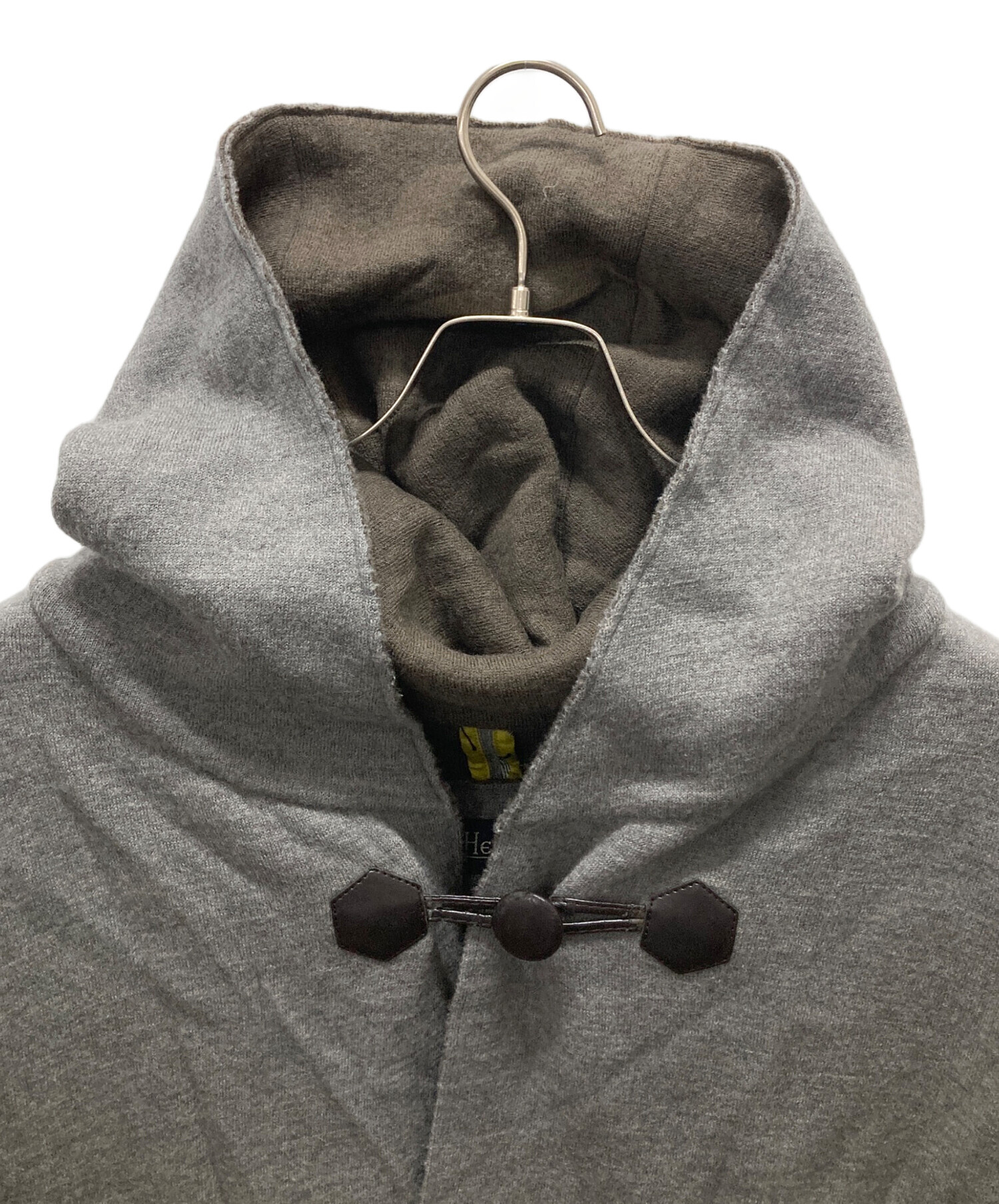 Herno フード付きグレーコート　42 Herno フード付きグレーコート 42 レディース DORA グレー | Herno