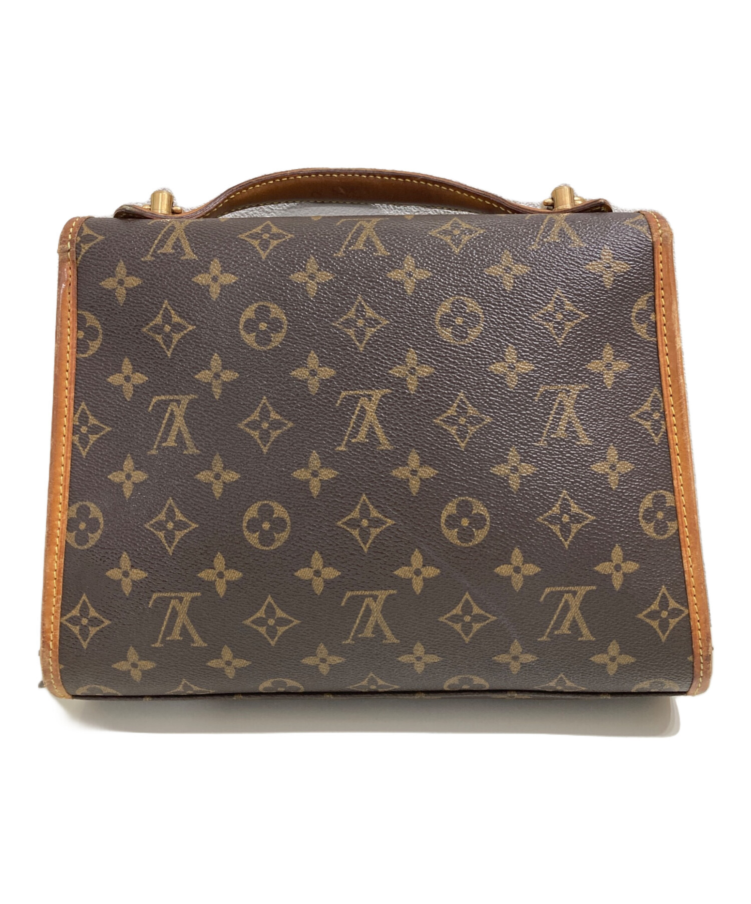 中古・古着通販】LOUIS VUITTON (ルイ ヴィトン) ベルエア ブラウン  