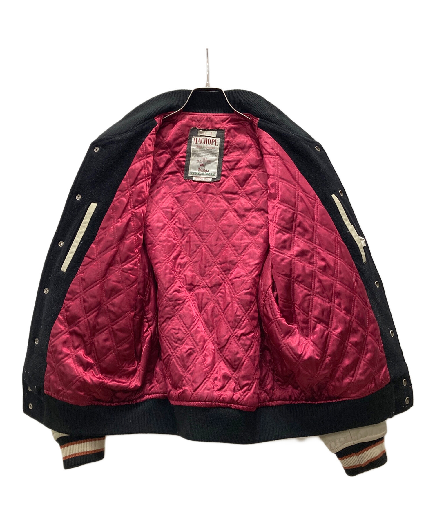 中古・古着通販】MAC HOPE (マックホープ) レザー袖スタジャン