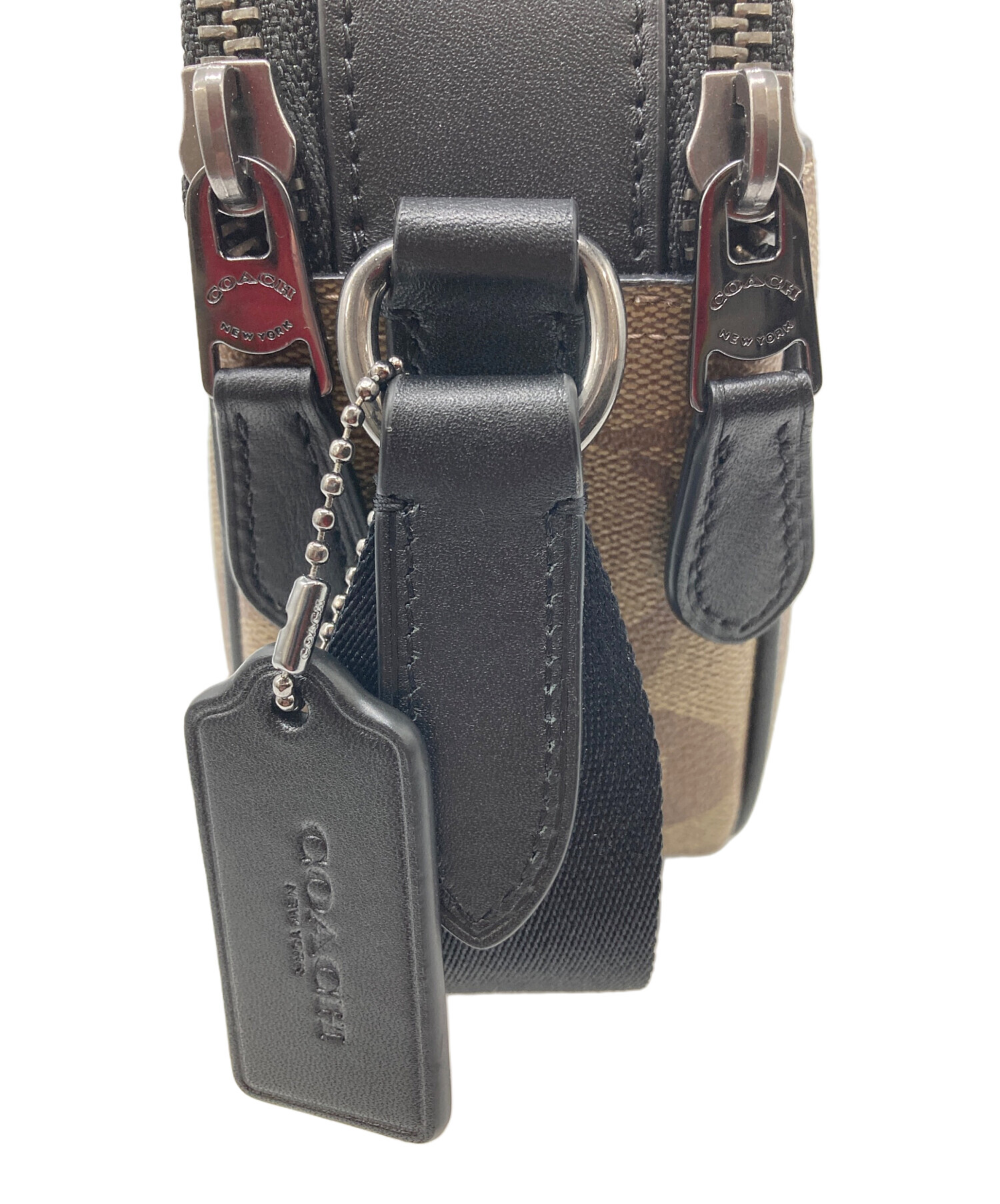 中古・古着通販】COACH (コーチ) グラハム クロスボディ シグネチャー 