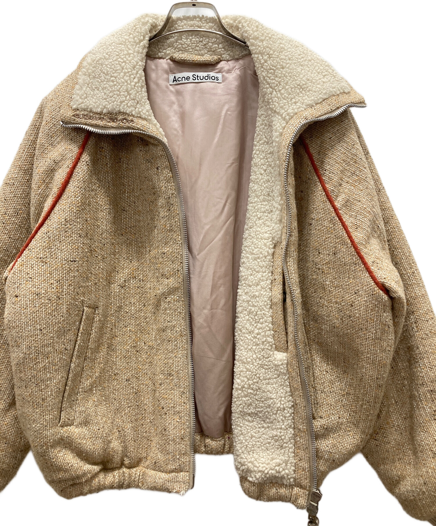 Acne Studios パテッドツイードジャケット 中古・古着通販】ACNE STUDIOS (アクネ ストゥディオス) ツイード