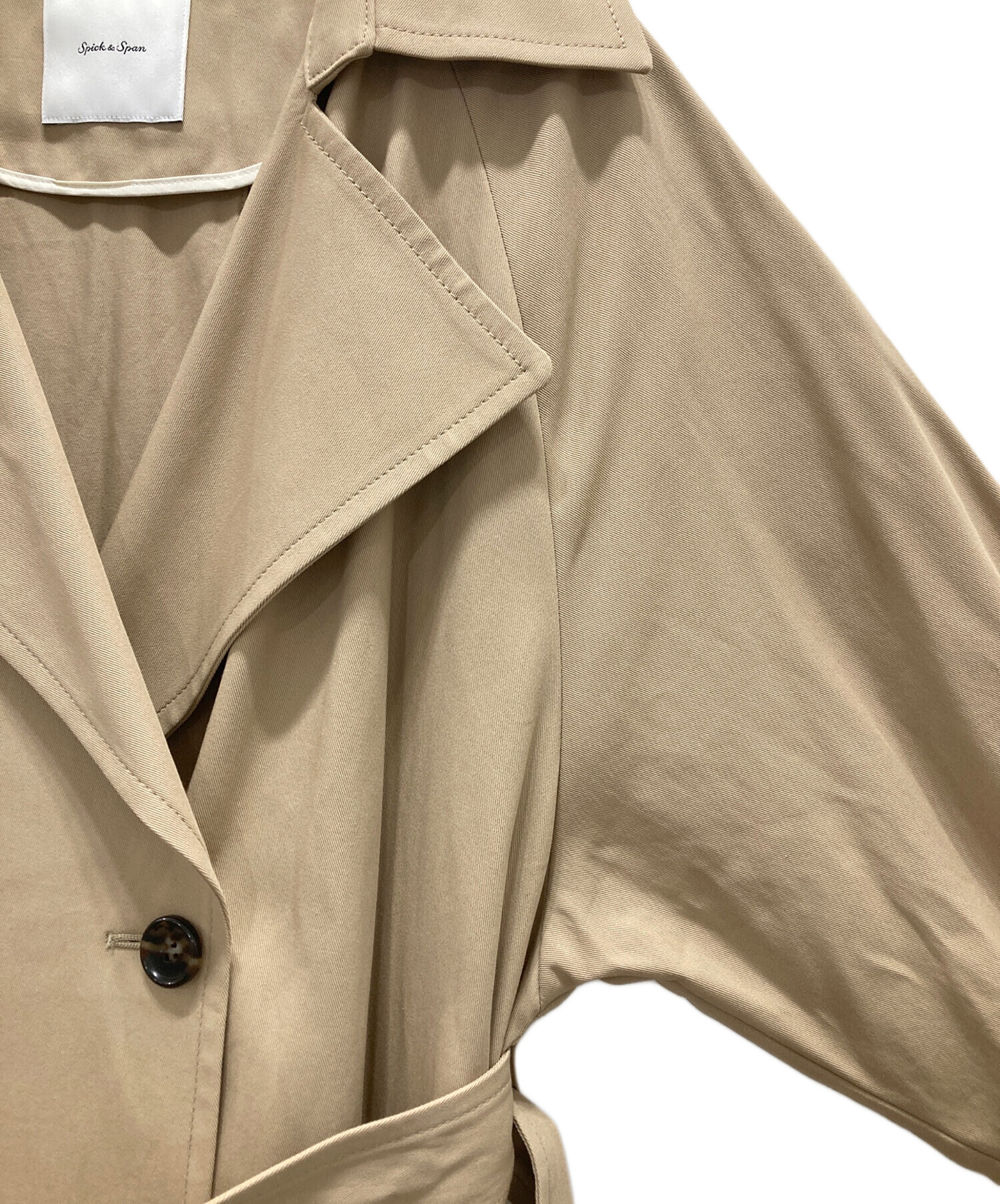 Spick and Span Co/R ワイドトレンチコート　新品未使用 Spick & Span（スピックアンドスパン）の「Co/R ワイドトレンチコート