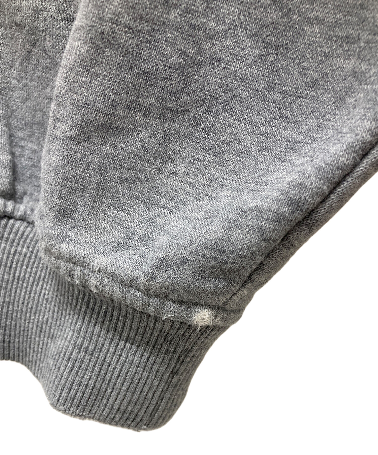 中古・古着通販】NIKE (ナイキ) ハーフジップスウェット グレー サイズ