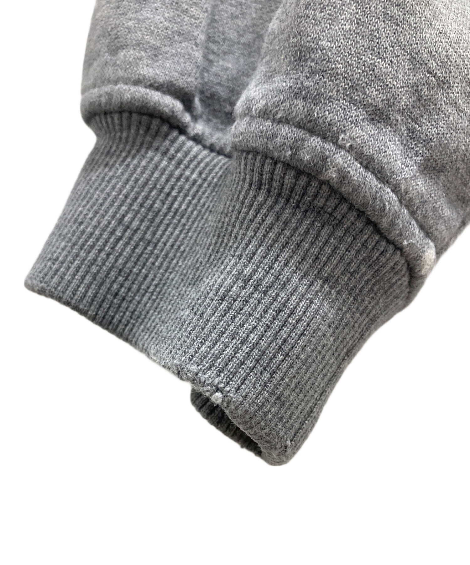 中古・古着通販】NIKE (ナイキ) ハーフジップスウェット グレー サイズ