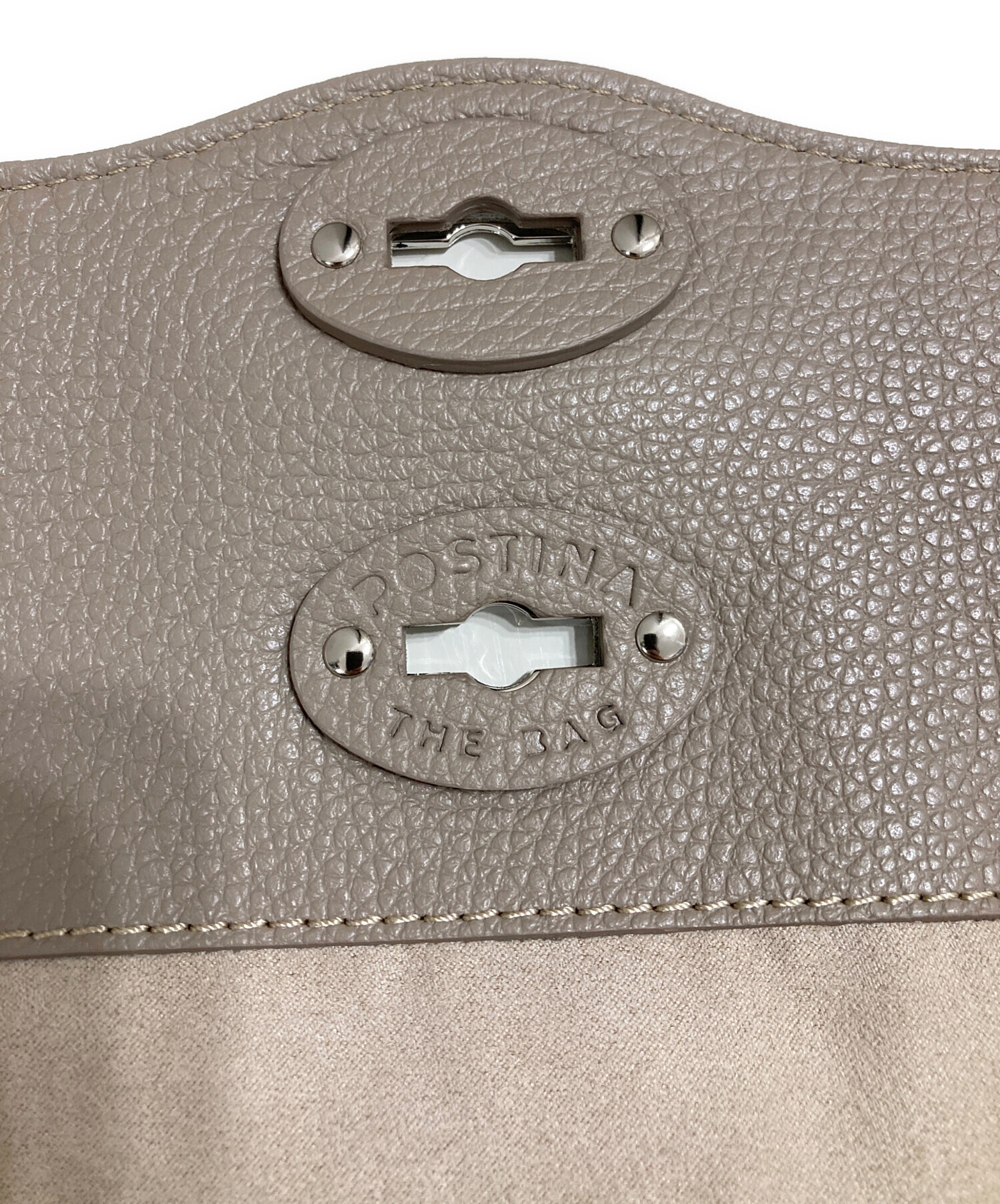 中古・古着通販】ZANELLATO (ザネラート) 2WAYレザーバッグ ベージュ 