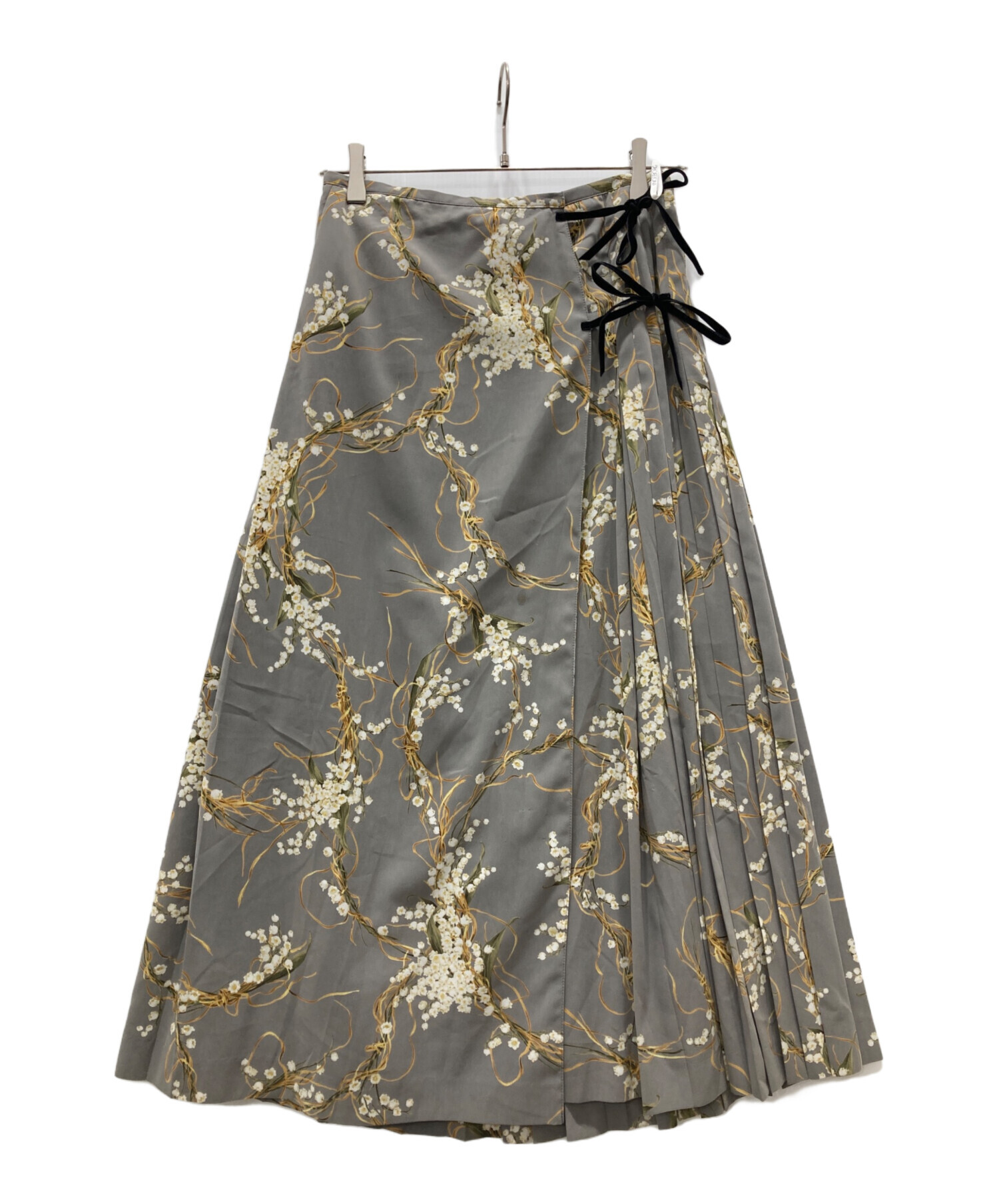 インゲボルグ 巻きスカート ピンクハウス INGEBORG 薔薇 ロング