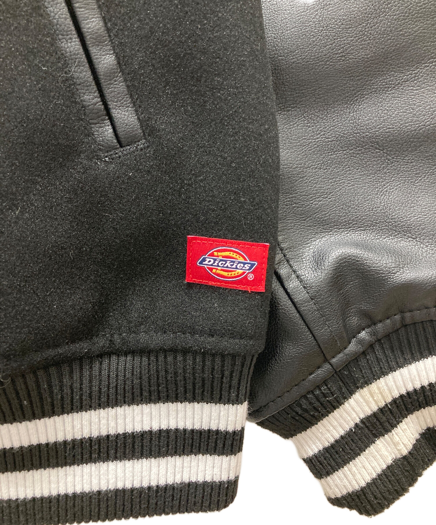 中古・古着通販】Dickies (ディッキーズ) スタジャン ブラック サイズ 