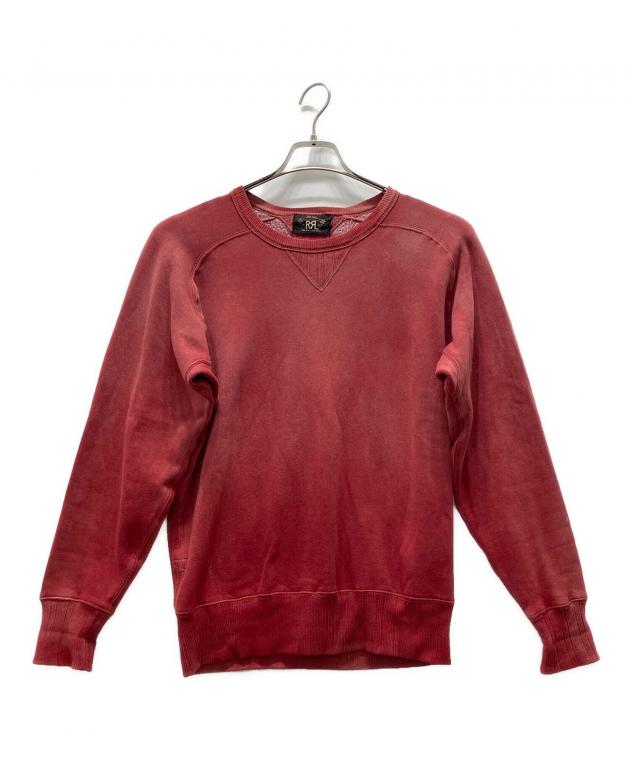 中古・古着通販】RRL (ダブルアール) はめ込み両Vスウェット レッド 