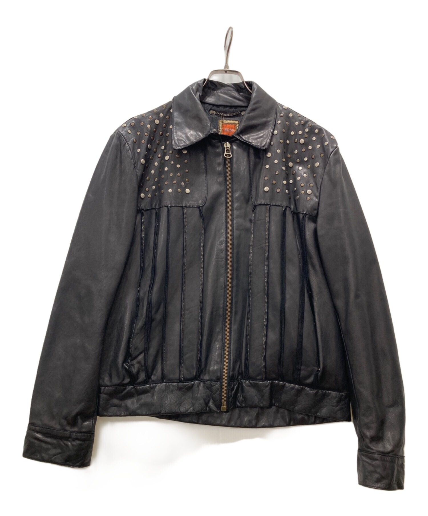 HUGO BOSS ジャケット　48サイズ　新品未使用 保管品 中古・古着通販】BOSS HUGO BOSS (ボス ヒューゴボス) スタッズレザー