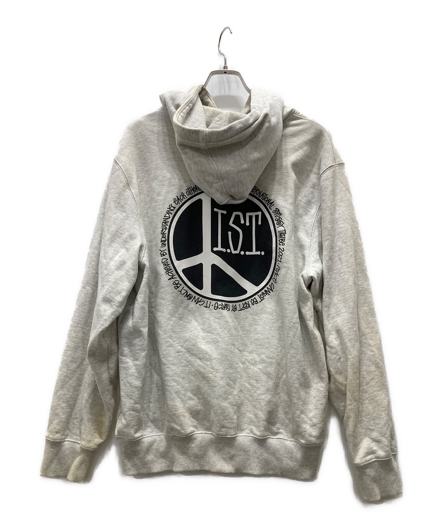 新品未使用　stussy グレーパーカー STUSSY(ステューシー) / パーカー/S/コットン/グレー/プル