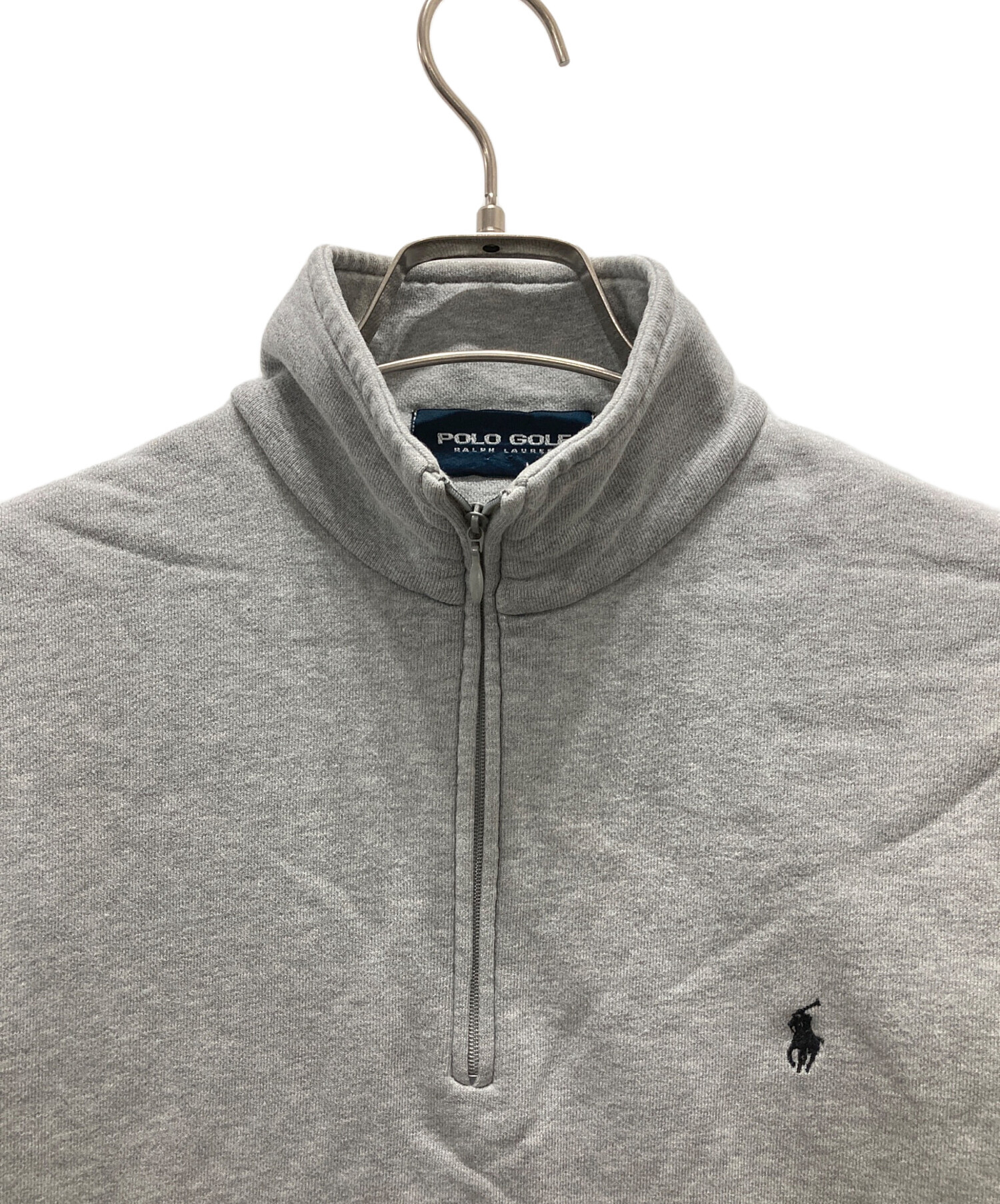 中古・古着通販】POLO GOLF (ポロ ゴルフ) ハーフジップスウェット 