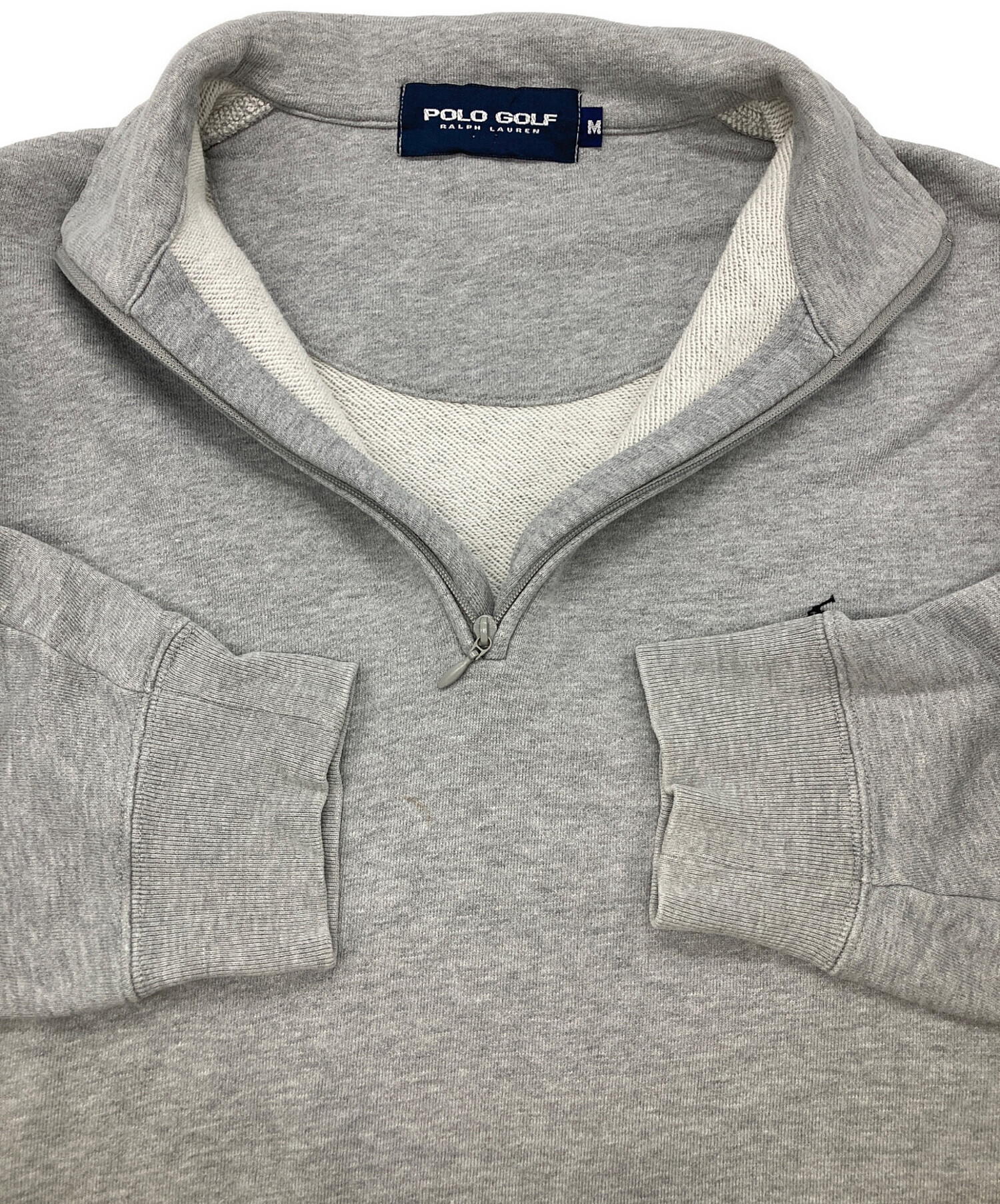 中古・古着通販】POLO GOLF (ポロ ゴルフ) ハーフジップスウェット 