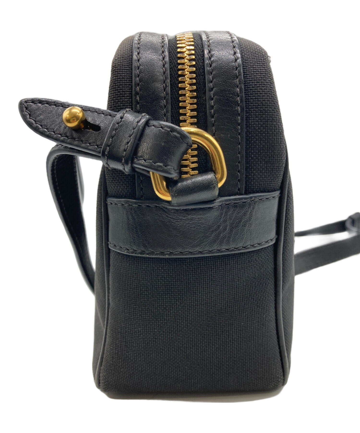 中古・古着通販】PRADA (プラダ) ロゴ ジャガード ショルダーバッグ