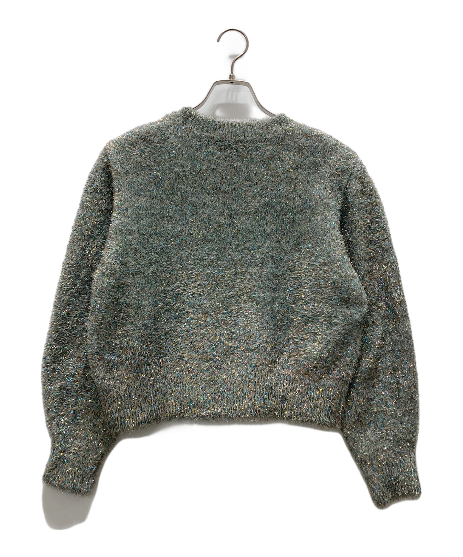 ユナイテッドアローズ UNITED ARROWS グリーン ラメ ニット 中古・古着通販】UNITED ARROWS TOKYO (ユナイテッドアローズ