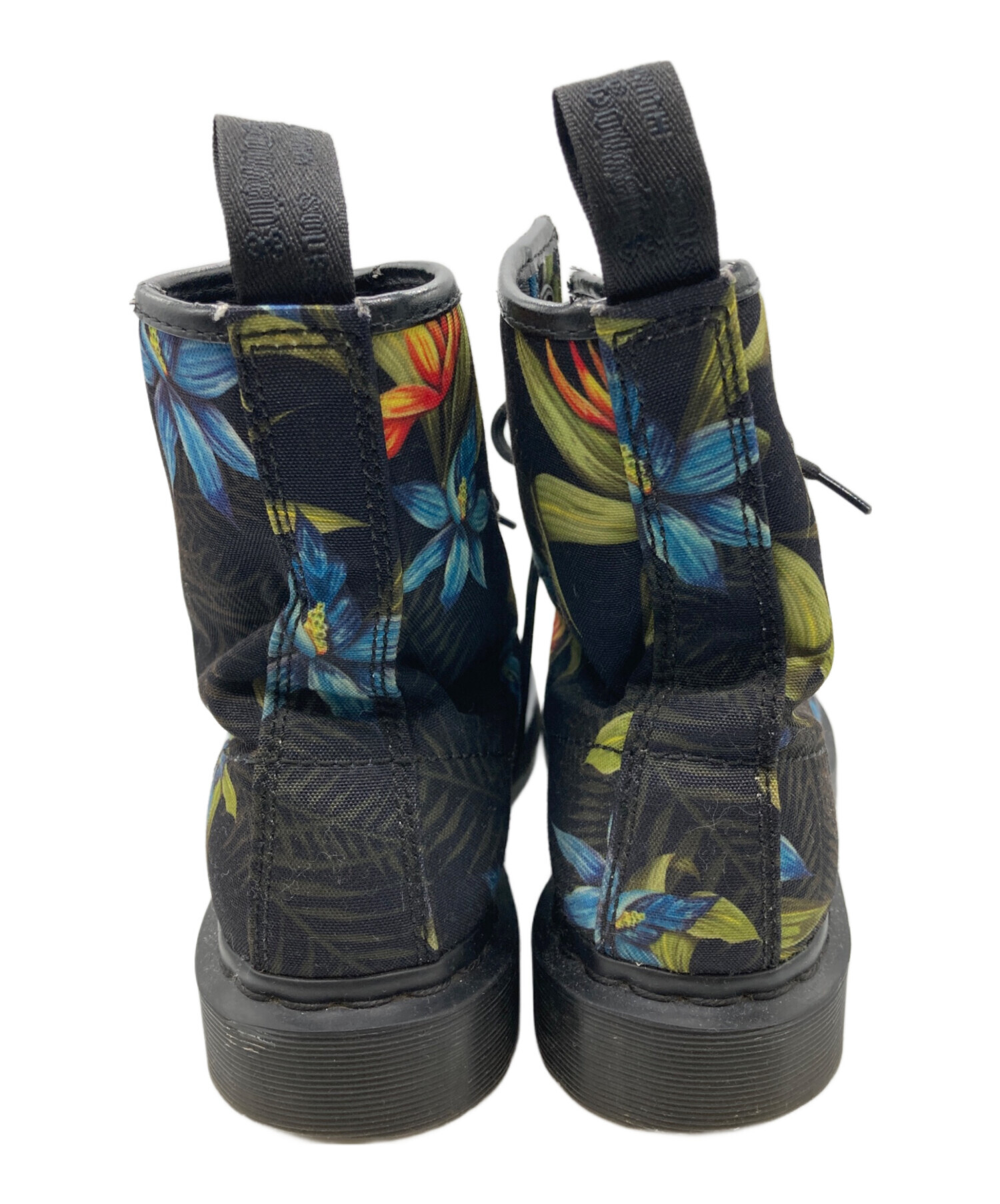 中古・古着通販】Dr.Martens (ドクターマーチン) 花柄8ホールブーツ