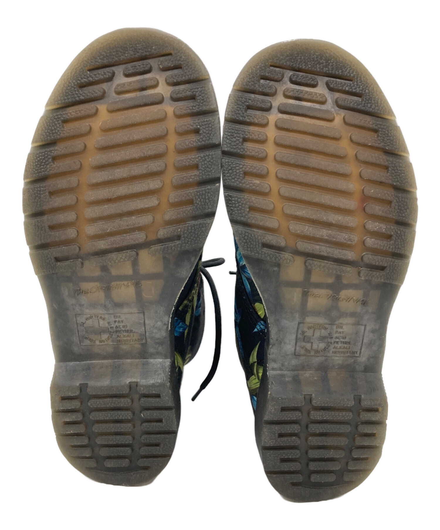 中古・古着通販】Dr.Martens (ドクターマーチン) 花柄8ホールブーツ