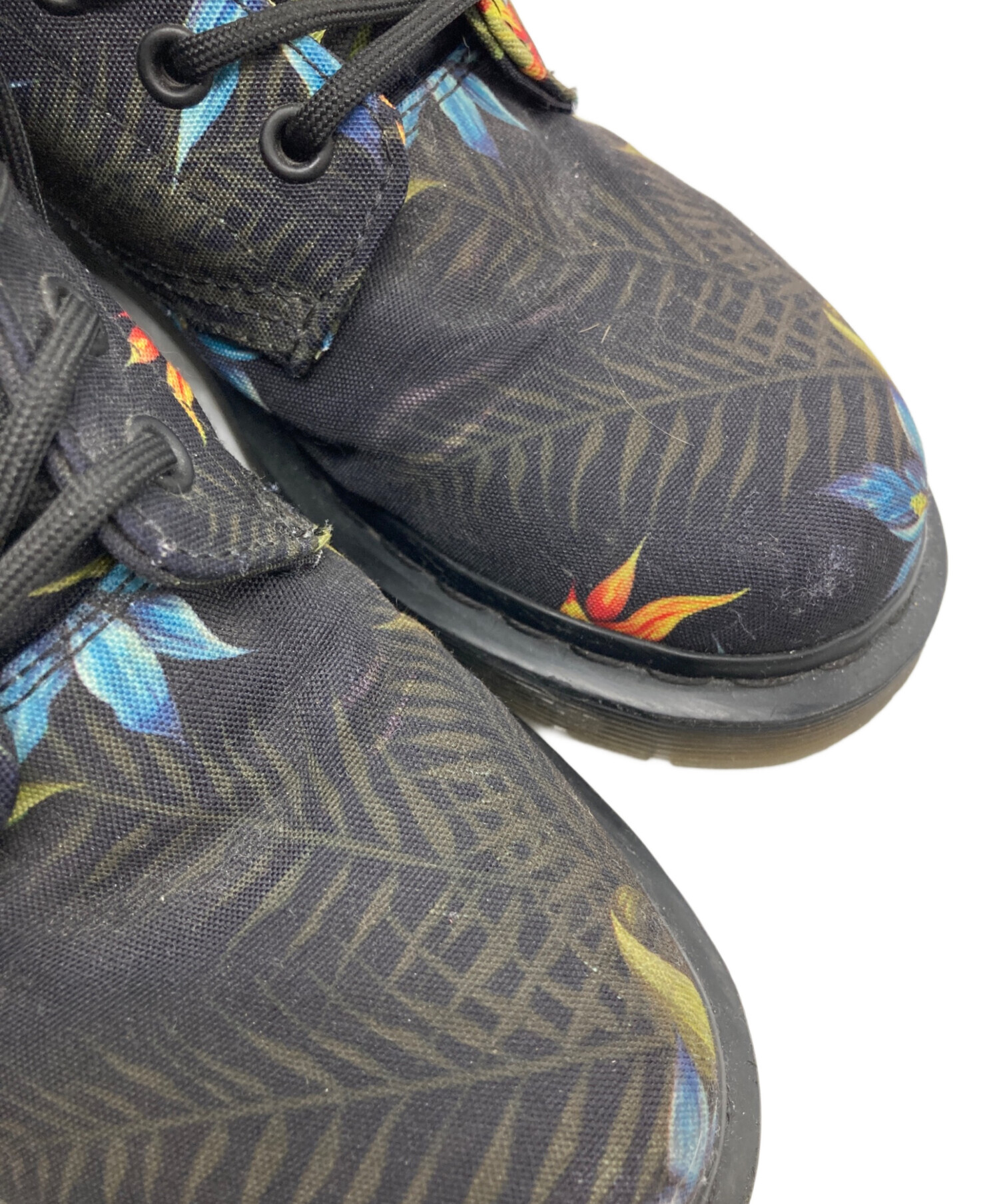 中古・古着通販】Dr.Martens (ドクターマーチン) 花柄8ホールブーツ