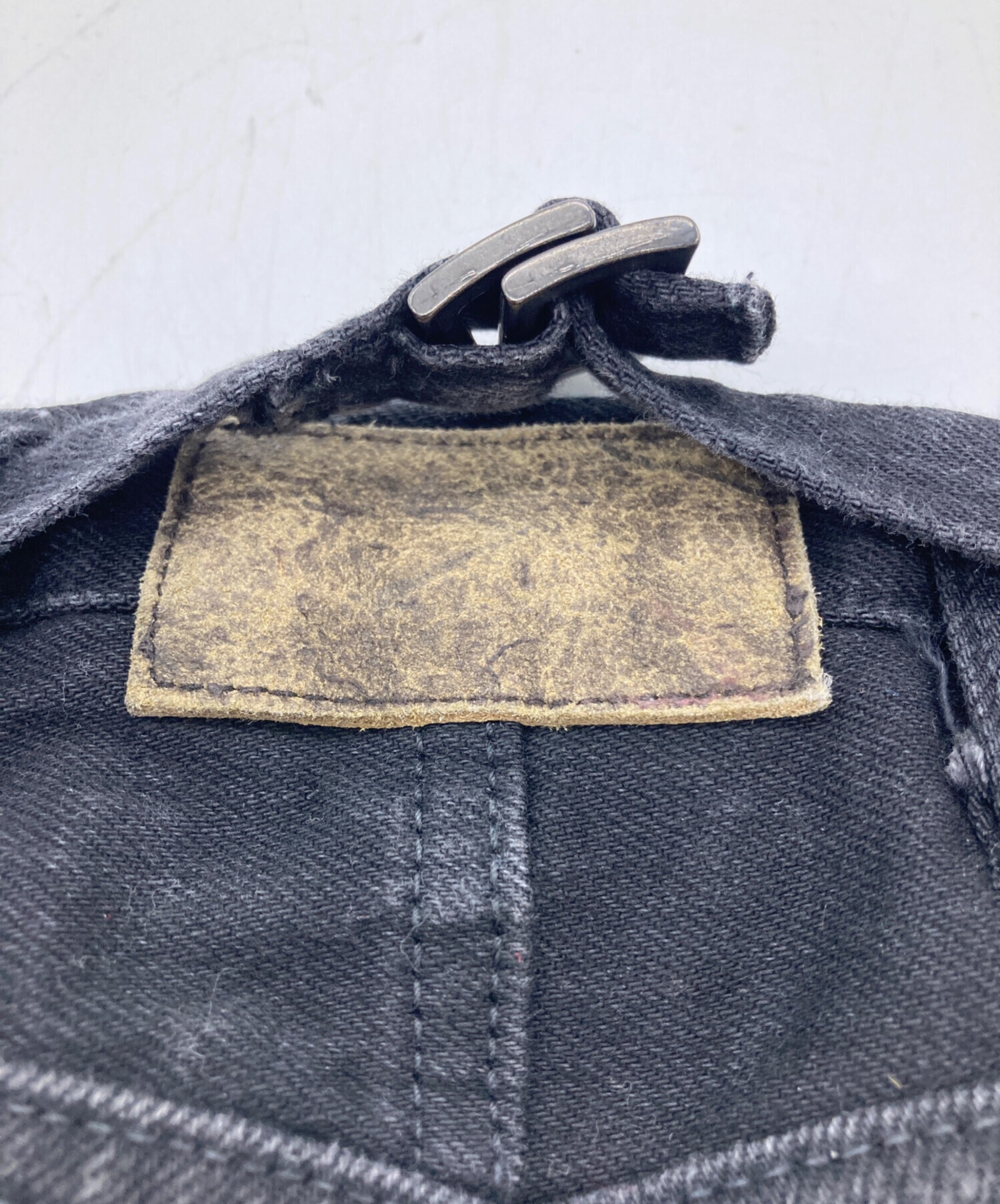 中古・古着通販】MINUS (マイナス) デニムパンツ ブラック サイズ:W28