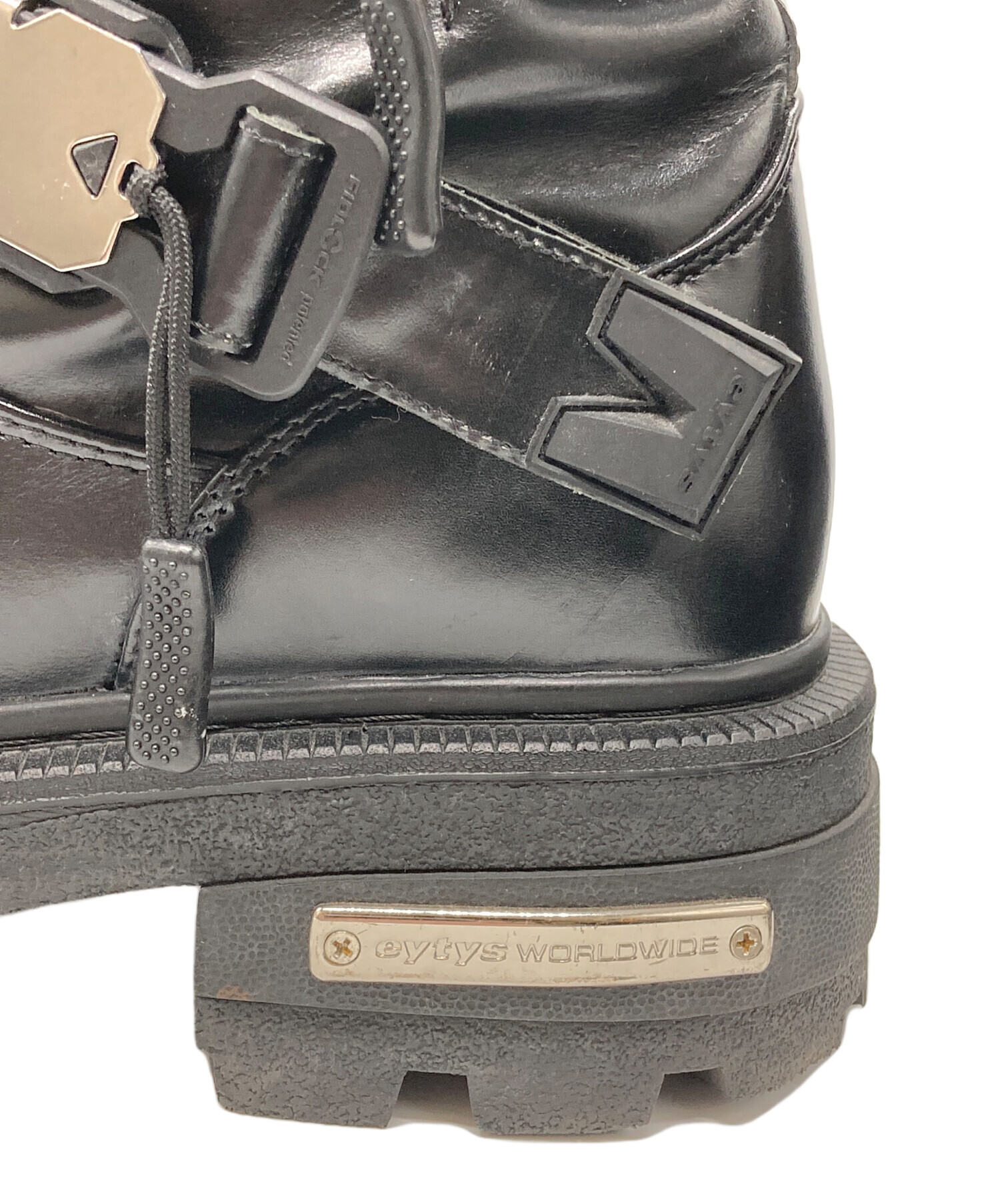 中古・古着通販】Eytys (エイティーズ) ブーツ ブラック サイズ:27.2