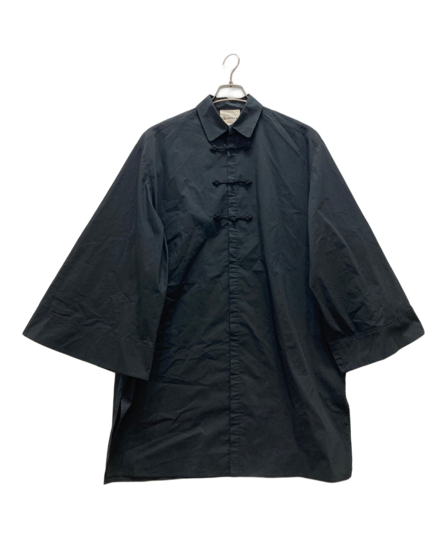 中古・古着通販】&ELLECY (アンドエルシー) チャイナシャツワンピース