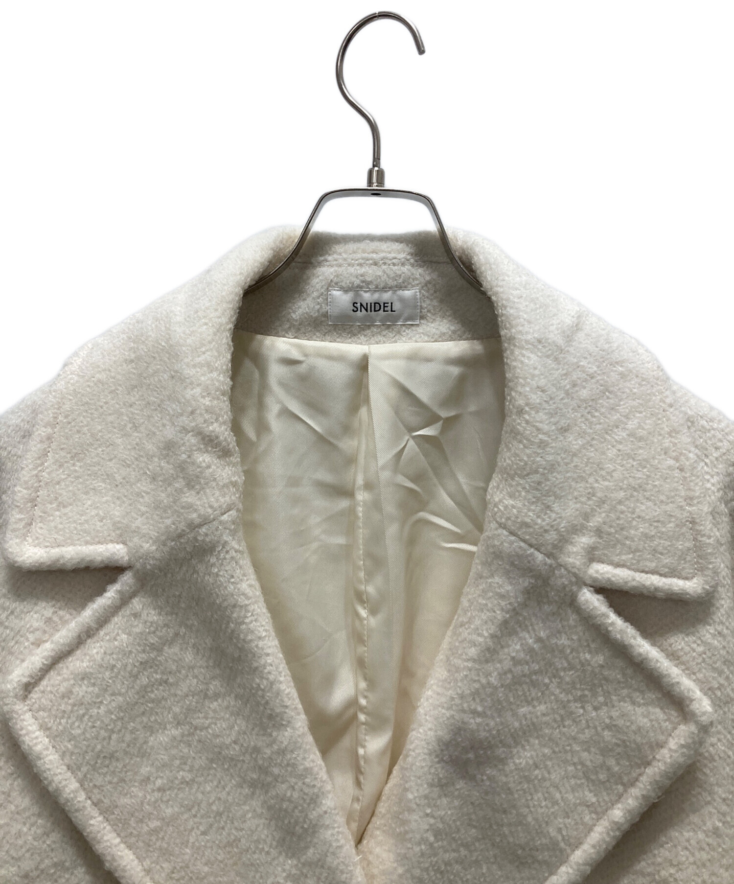 中古・古着通販】Snidel (スナイデル) ウールコクーンダブルコート
