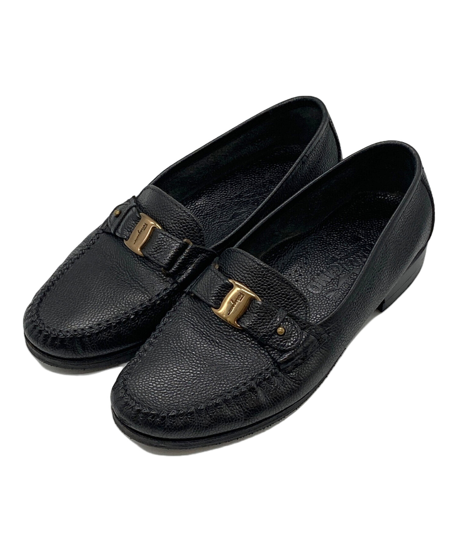 直売オンラインストア FERRAGAMOフェラガモ ローファー ヴァラリボン