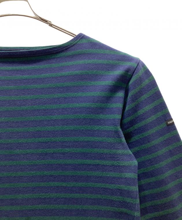 タグ付未使用 フランス製 セントジェームス バスクシャツ ネイビー T6 XL SAINT JAMES セントジェームス ウエッソン ネイビー無地 ユニ