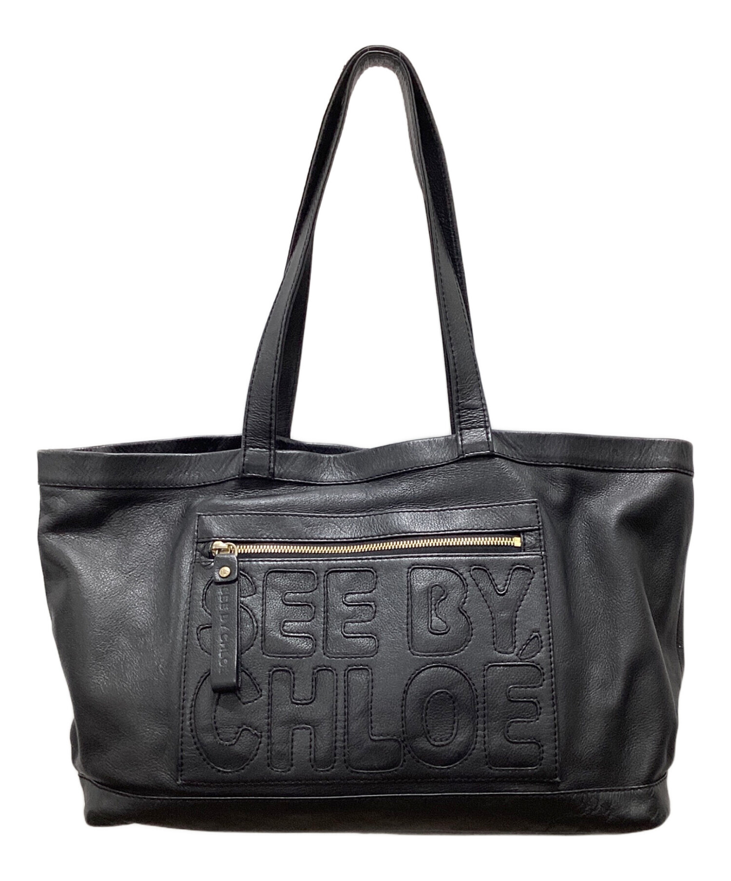 中古・古着通販】SEE BY CHLOE (シーバイクロエ) ロゴトートバッグ 