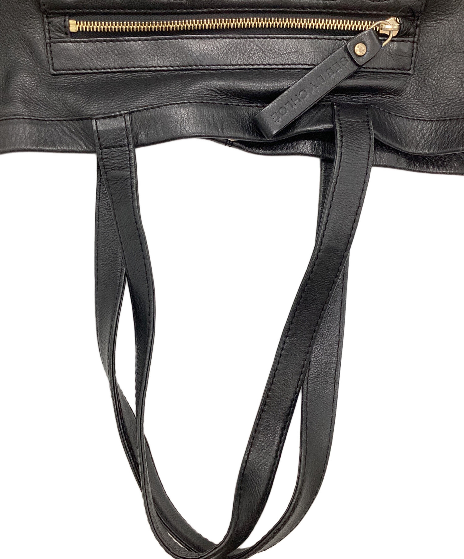 中古・古着通販】SEE BY CHLOE (シーバイクロエ) ロゴトートバッグ 