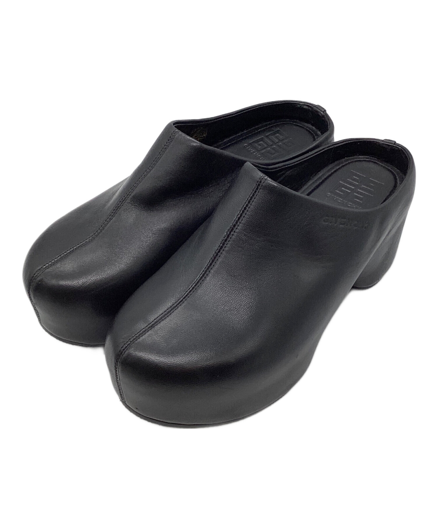 中古・古着通販】GIVENCHY (ジバンシィ) サボサンダル ブラック サイズ