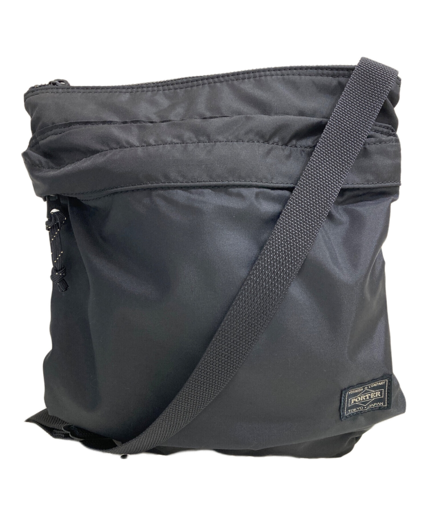中古・古着通販】PORTER (ポーター) FORCE ショルダーバッグ ブラック 