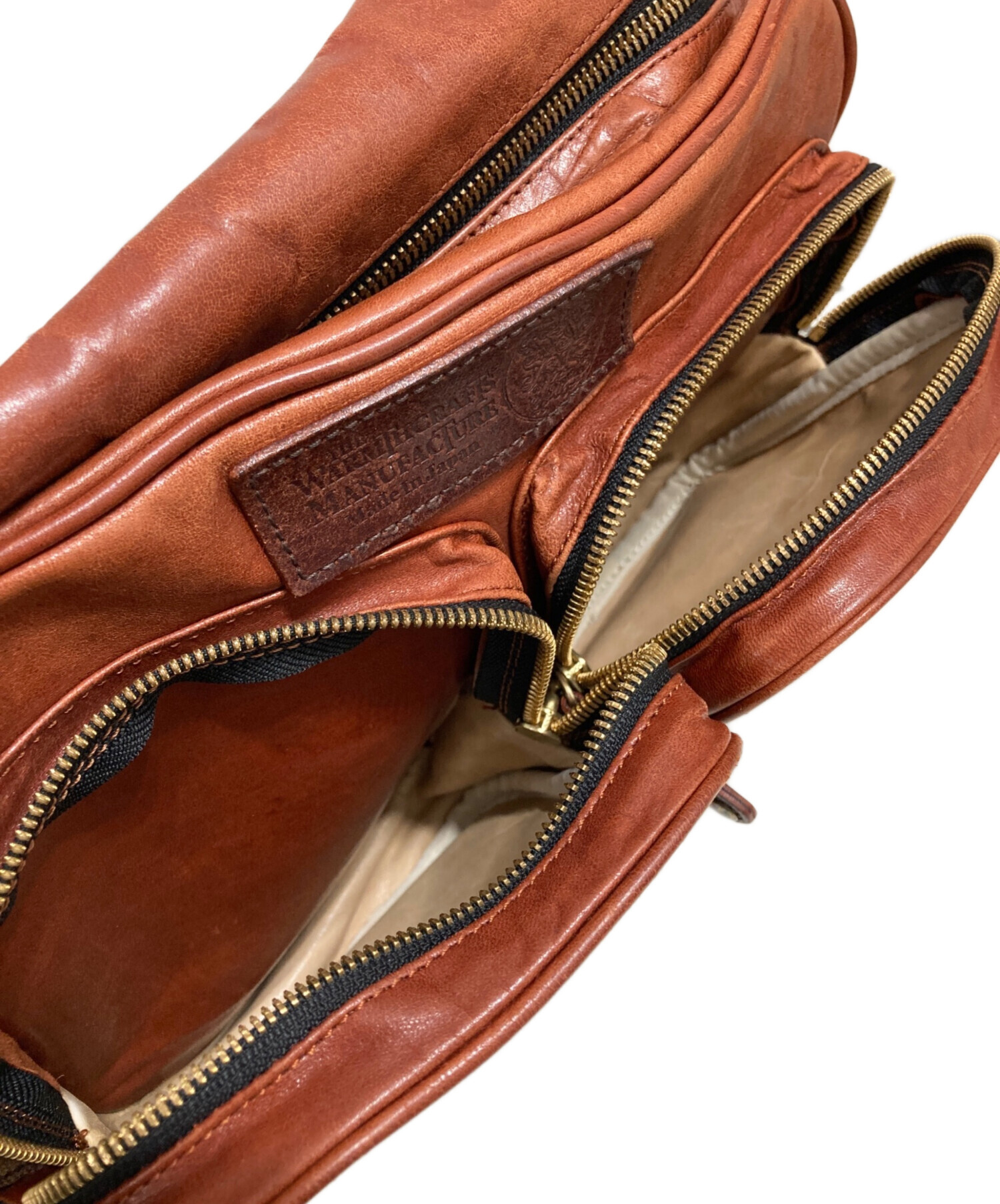 The Warmthcrafts-Manufactureレザーバッグ 中古・古着通販】THE WARMTHCRAFTS-MANUFACTURE (ウォームスクラフツ