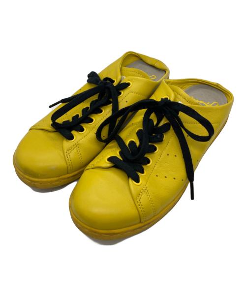 中古・古着通販】adidas (アディダス) ミュールスニーカー イエロー