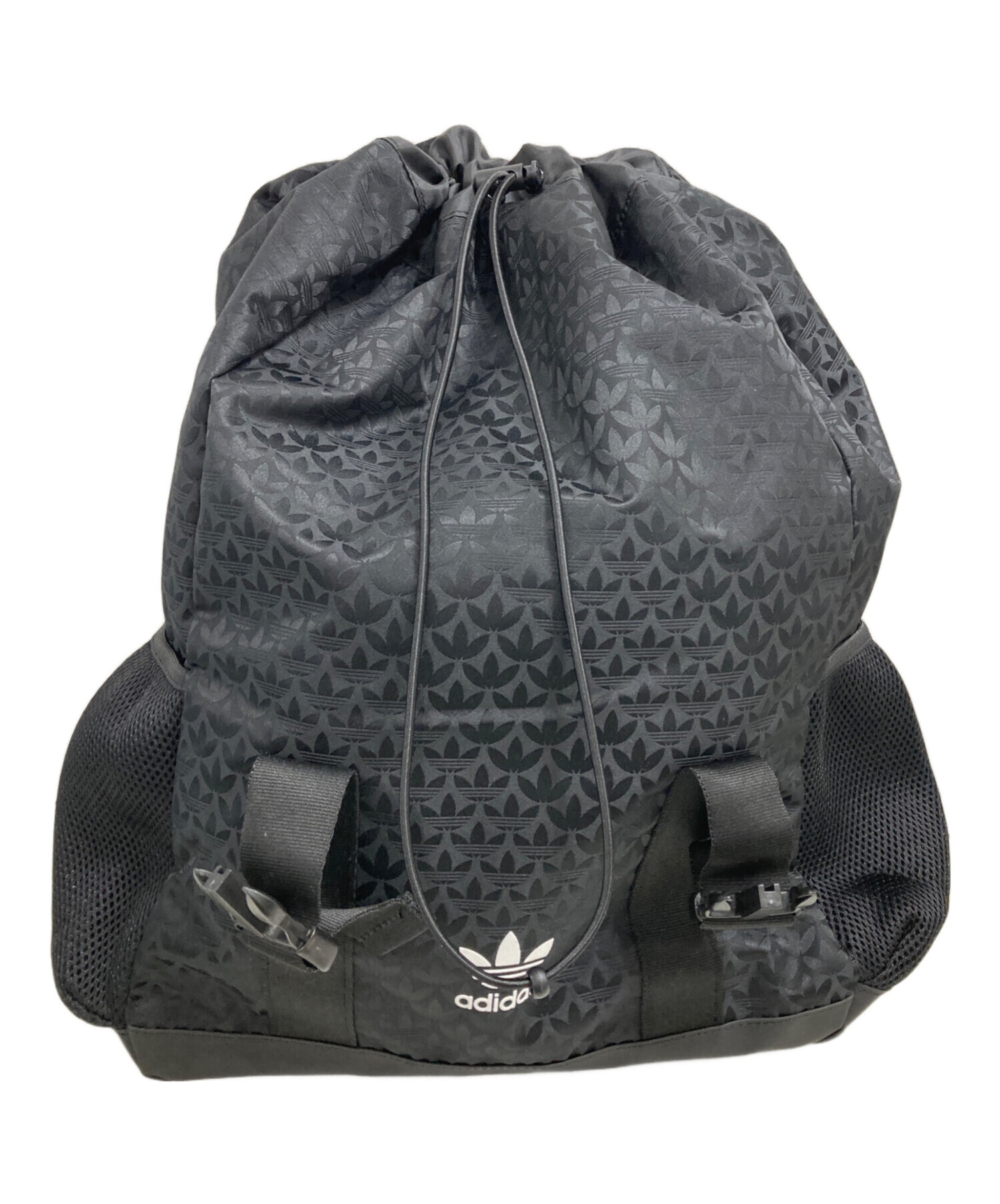 中古・古着通販】adidas (アディダス) モノグラムリュック ブラック 