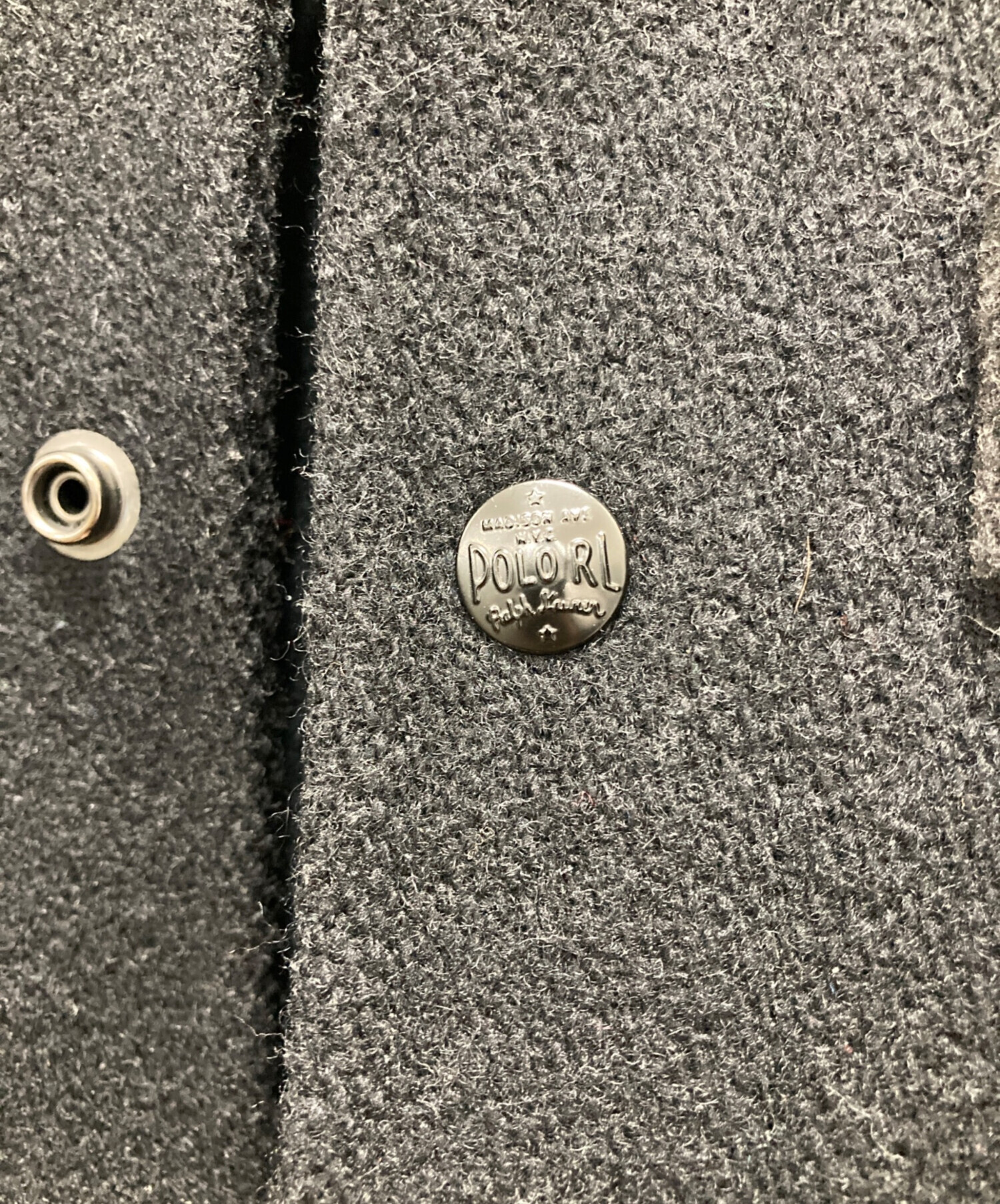 中古・古着通販】POLO RALPH LAUREN (ポロ・ラルフローレン) レザー袖 